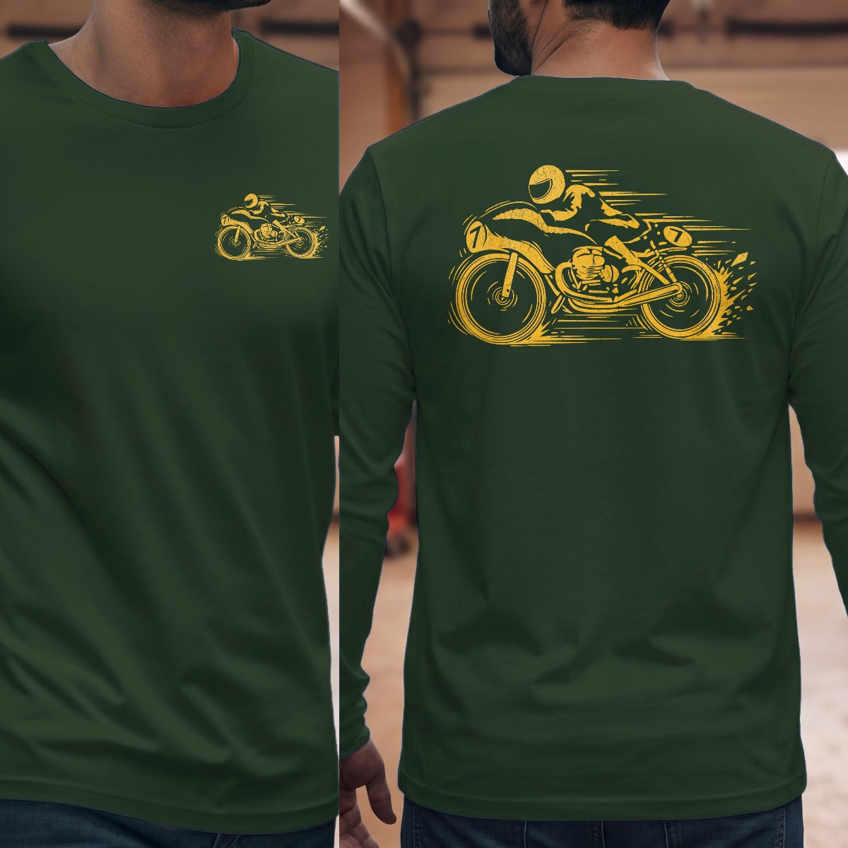 Forest Green | Front & Back