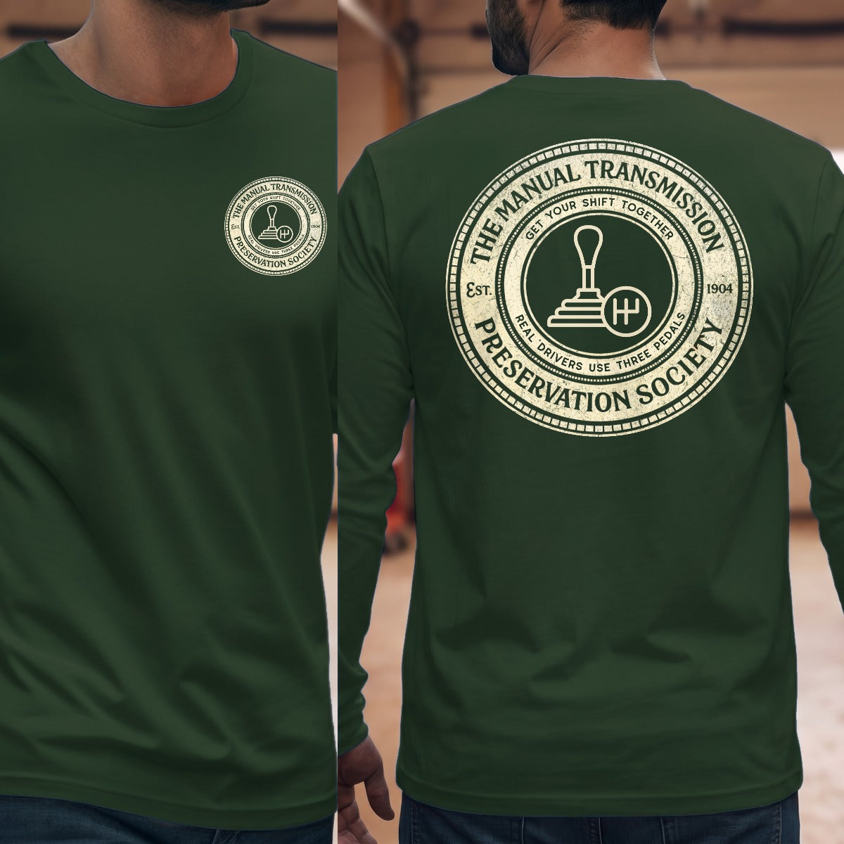 Forest Green | Front & Back