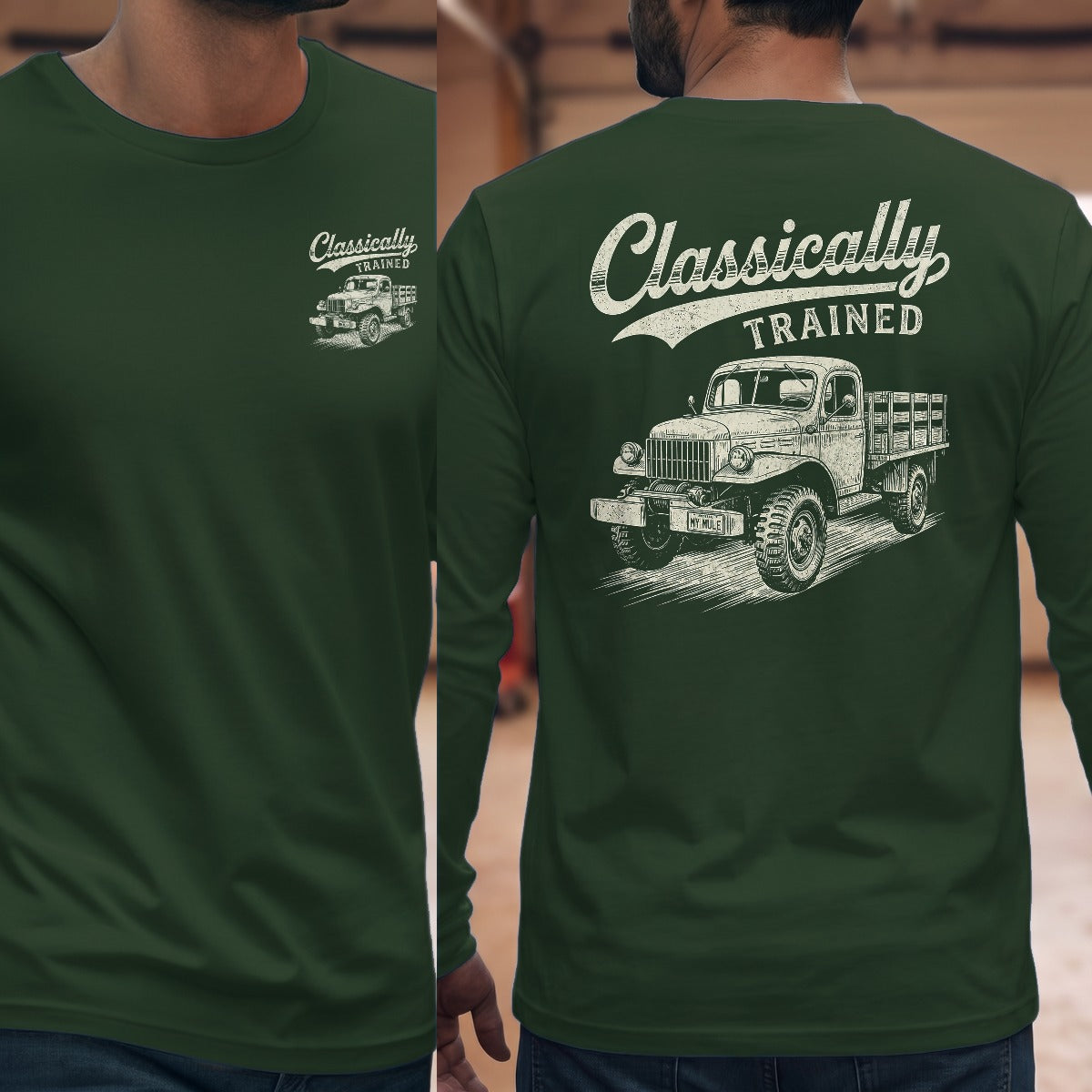 Forest Green | Front & Back