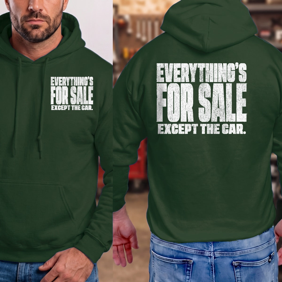 Forest Green | Front & Back
