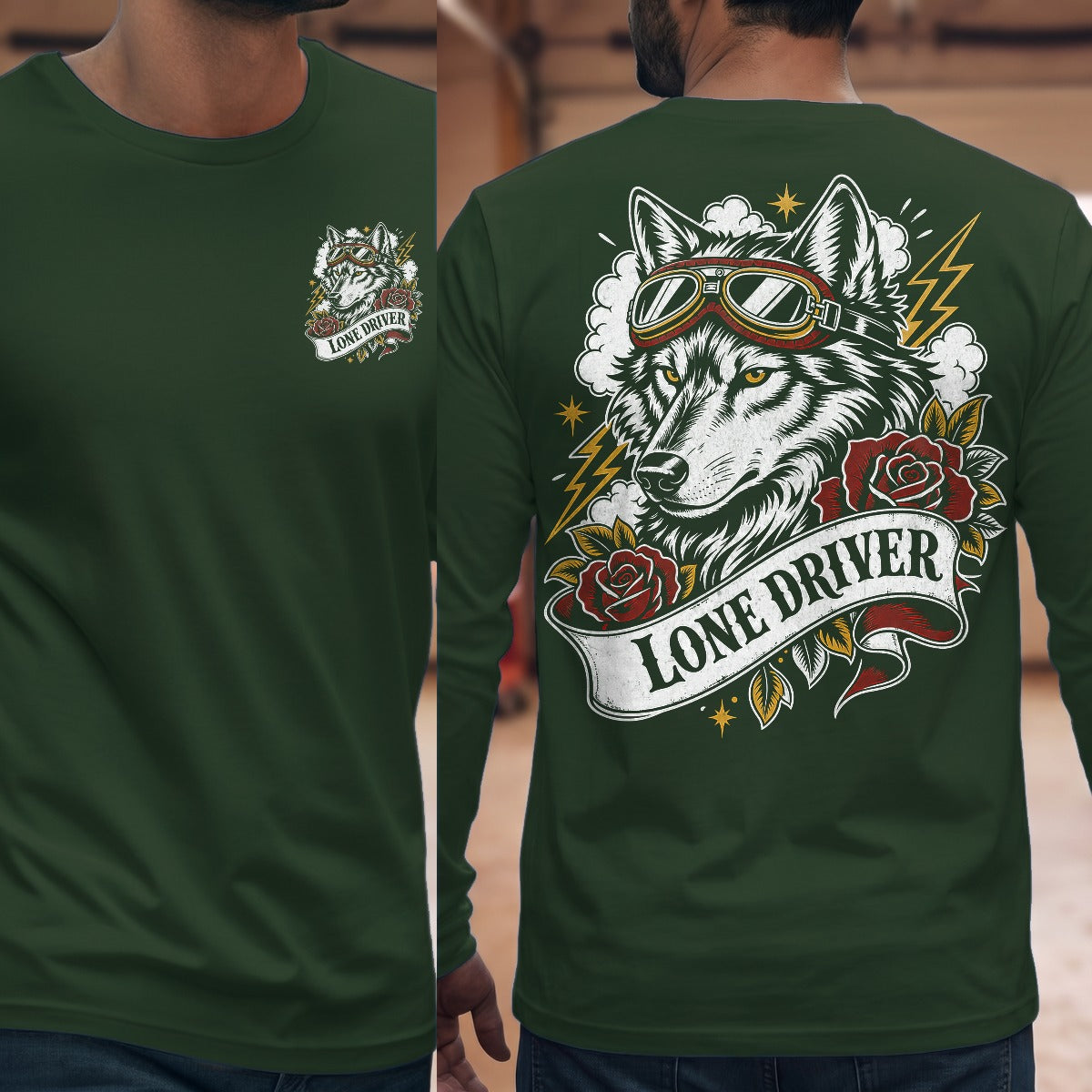 Forest Green | Front & Back