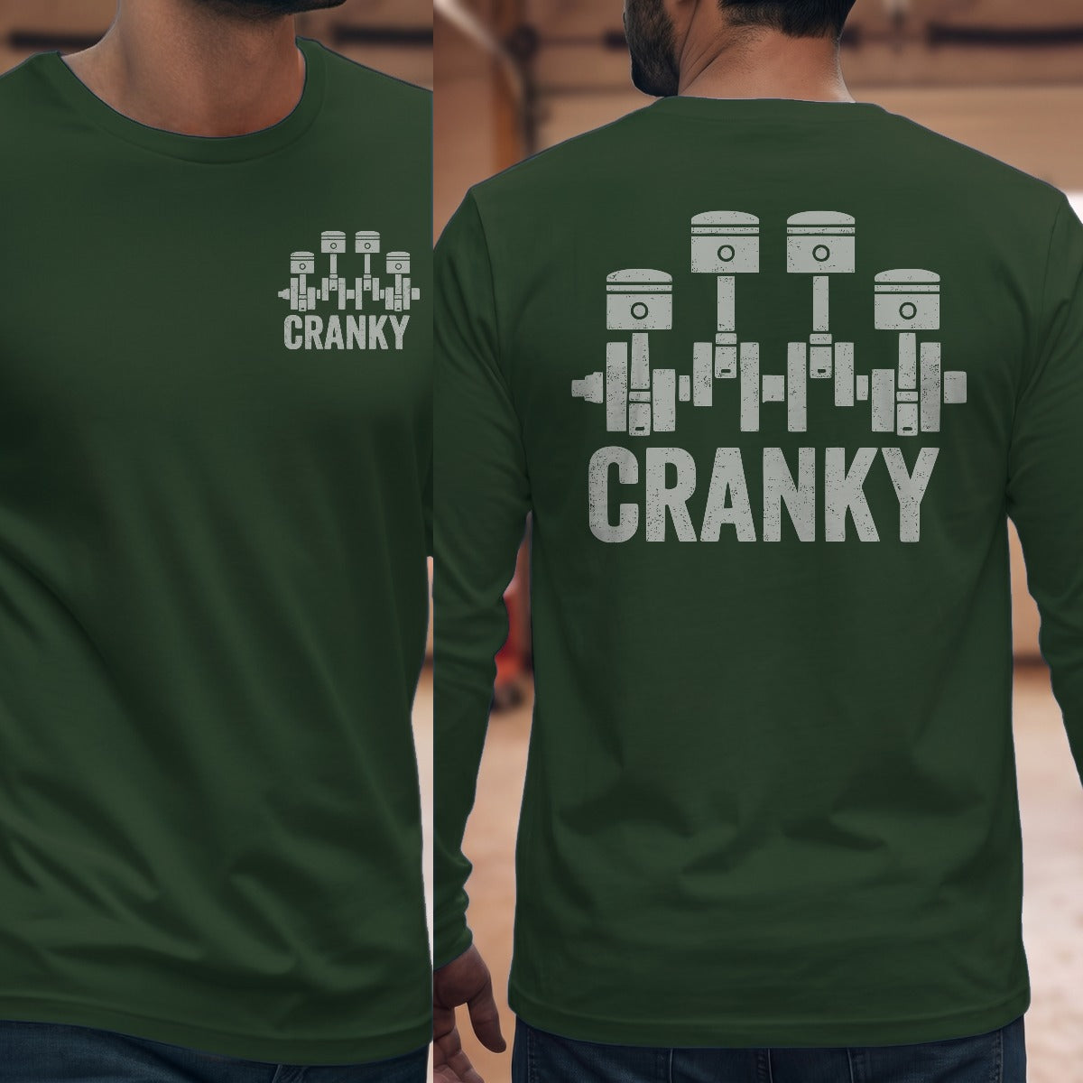 Forest Green | Front & Back