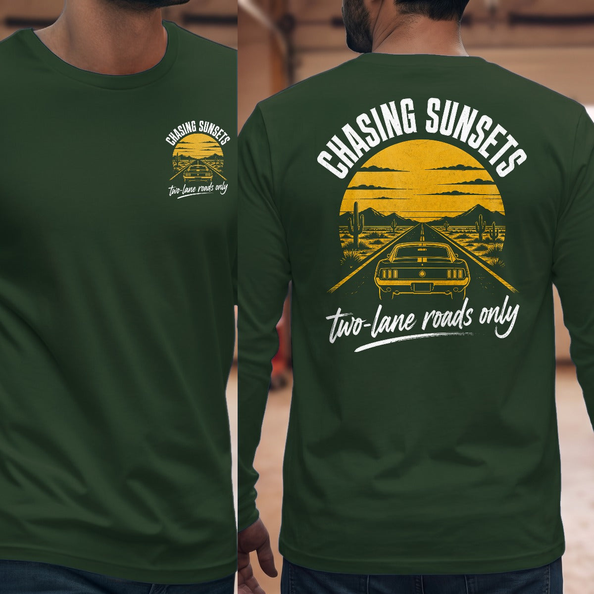 Forest Green | Front & Back