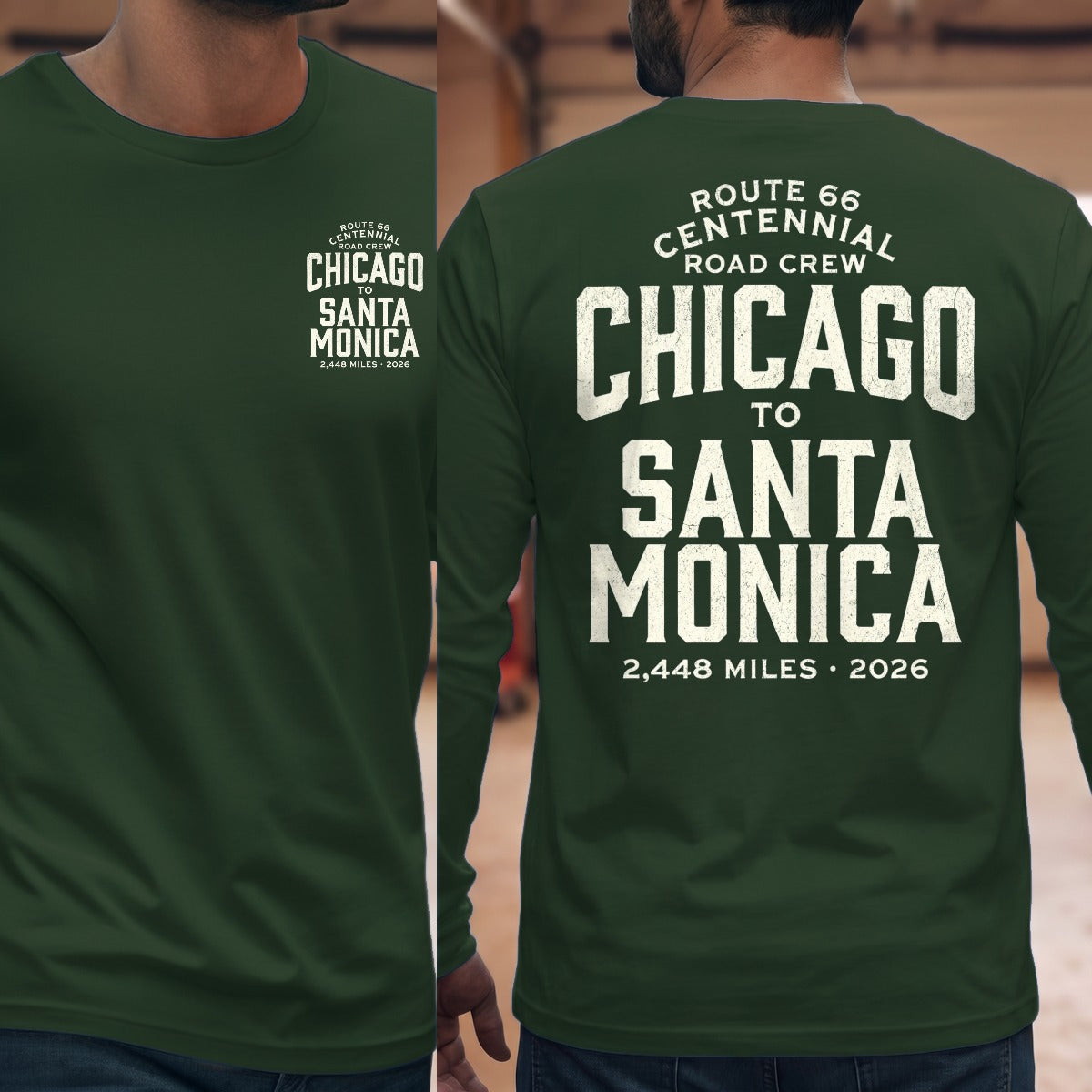 Forest Green | Front & Back