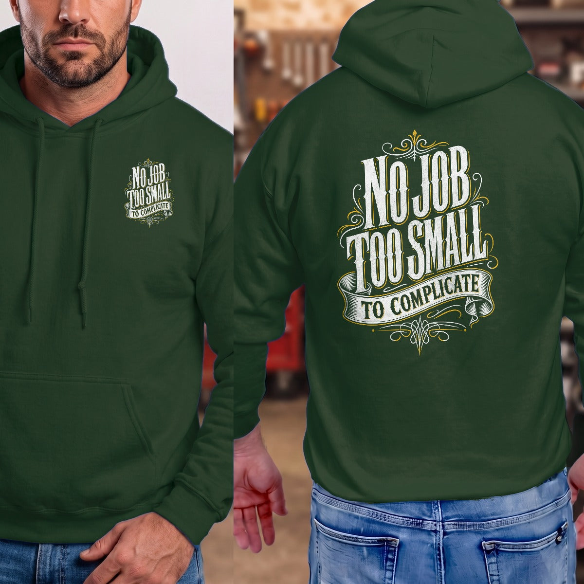 Forest Green | Front & Back