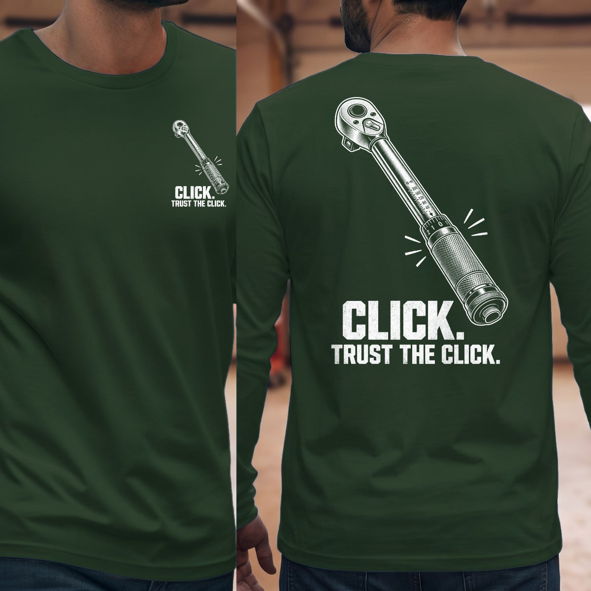 Forest Green | Front & Back