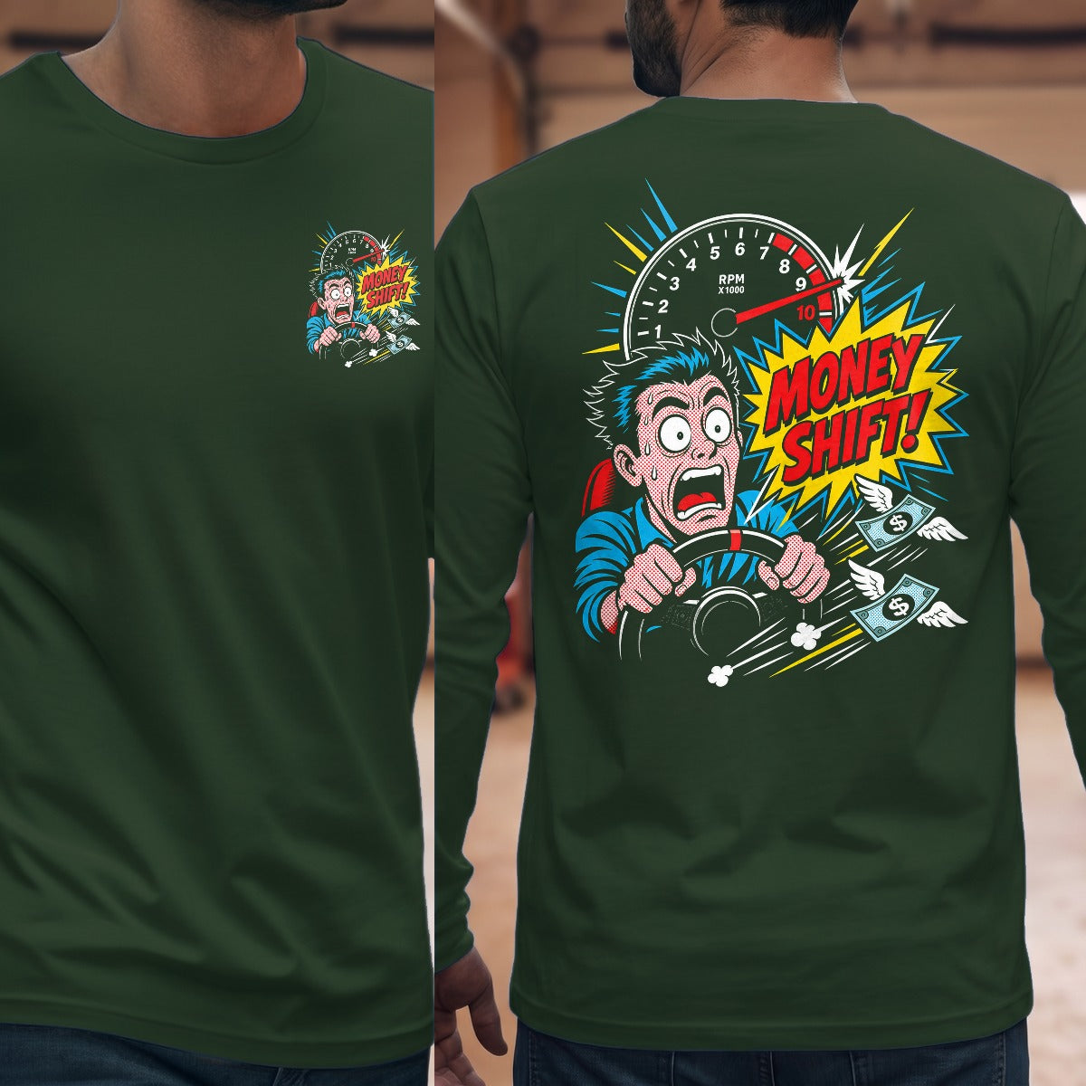Forest Green | Front & Back