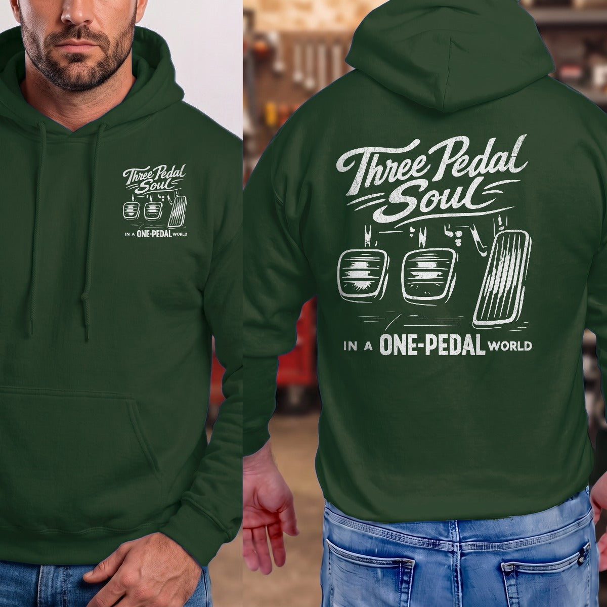 Forest Green | Front & Back