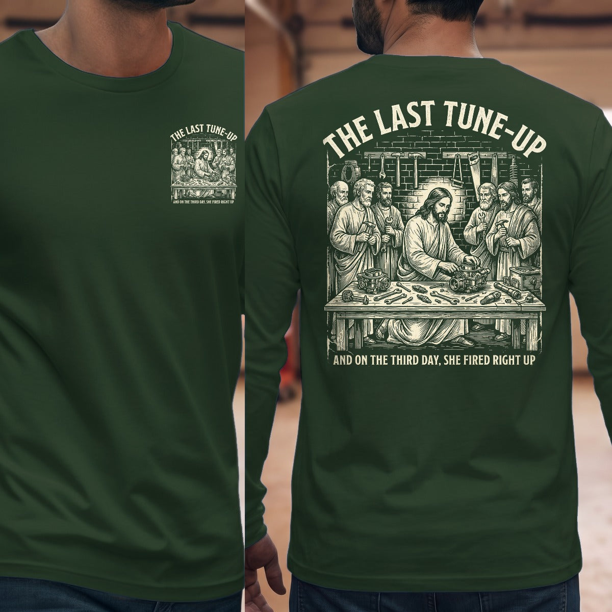 Forest Green | Front & Back