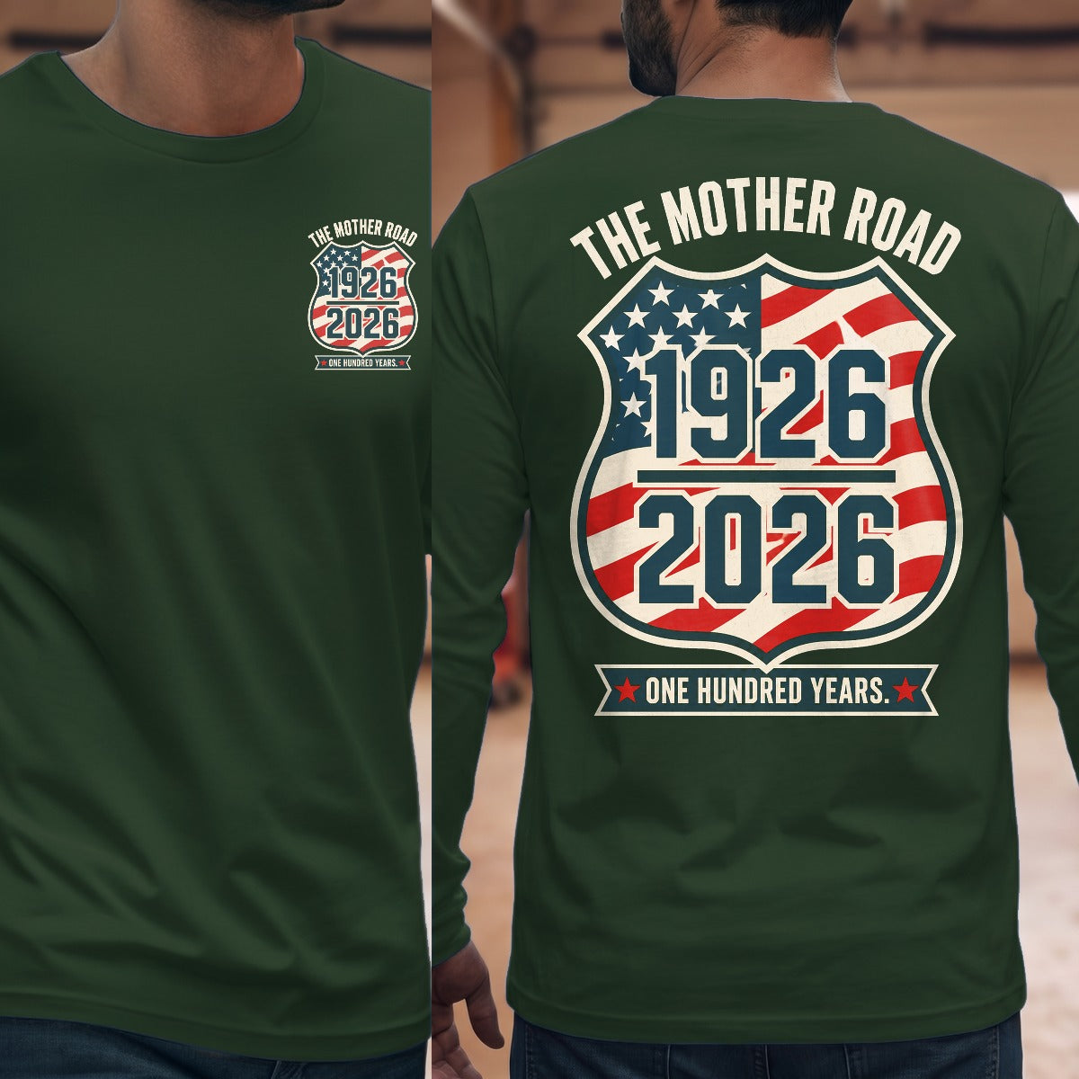 Forest Green | Front & Back