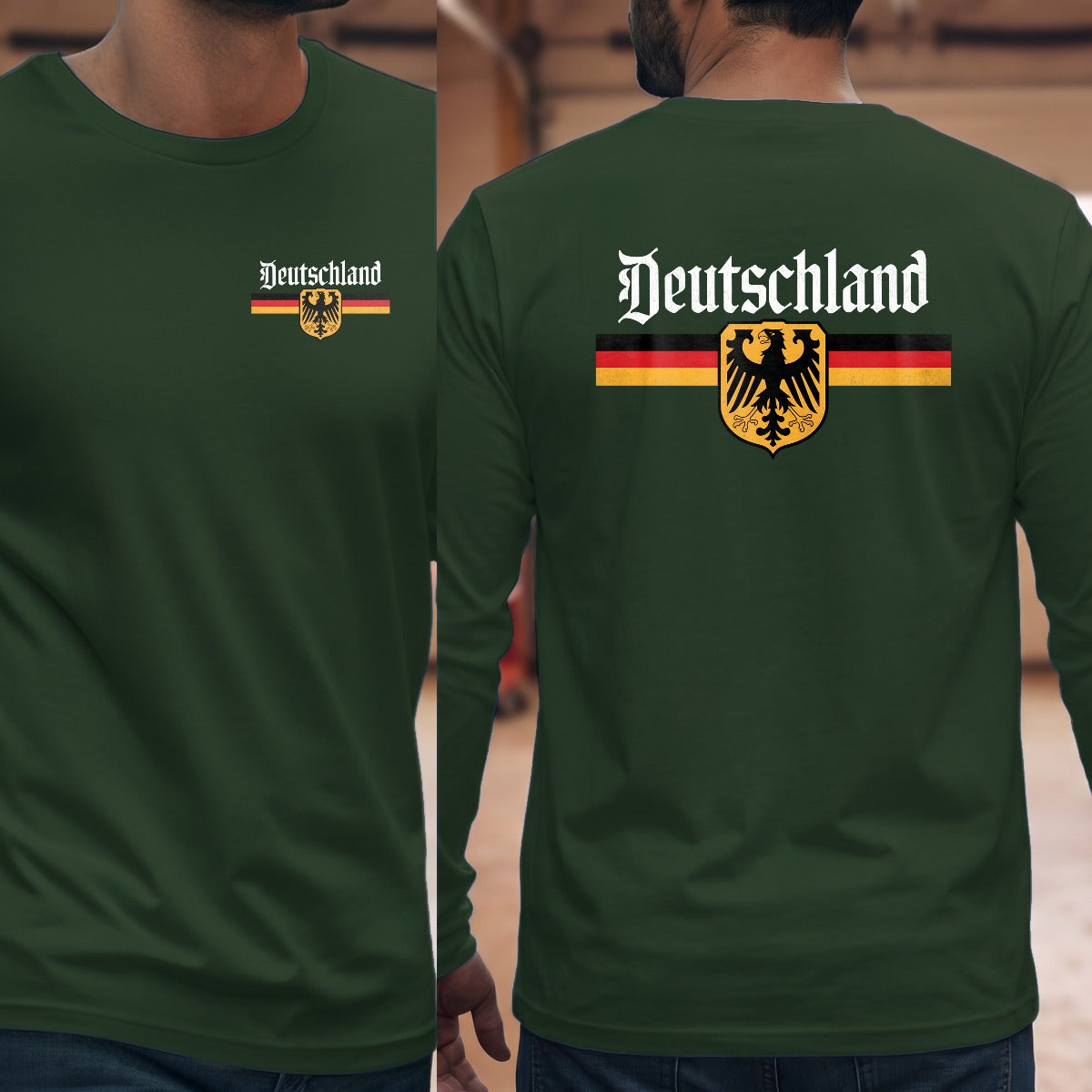 Forest Green | Left Chest + Back