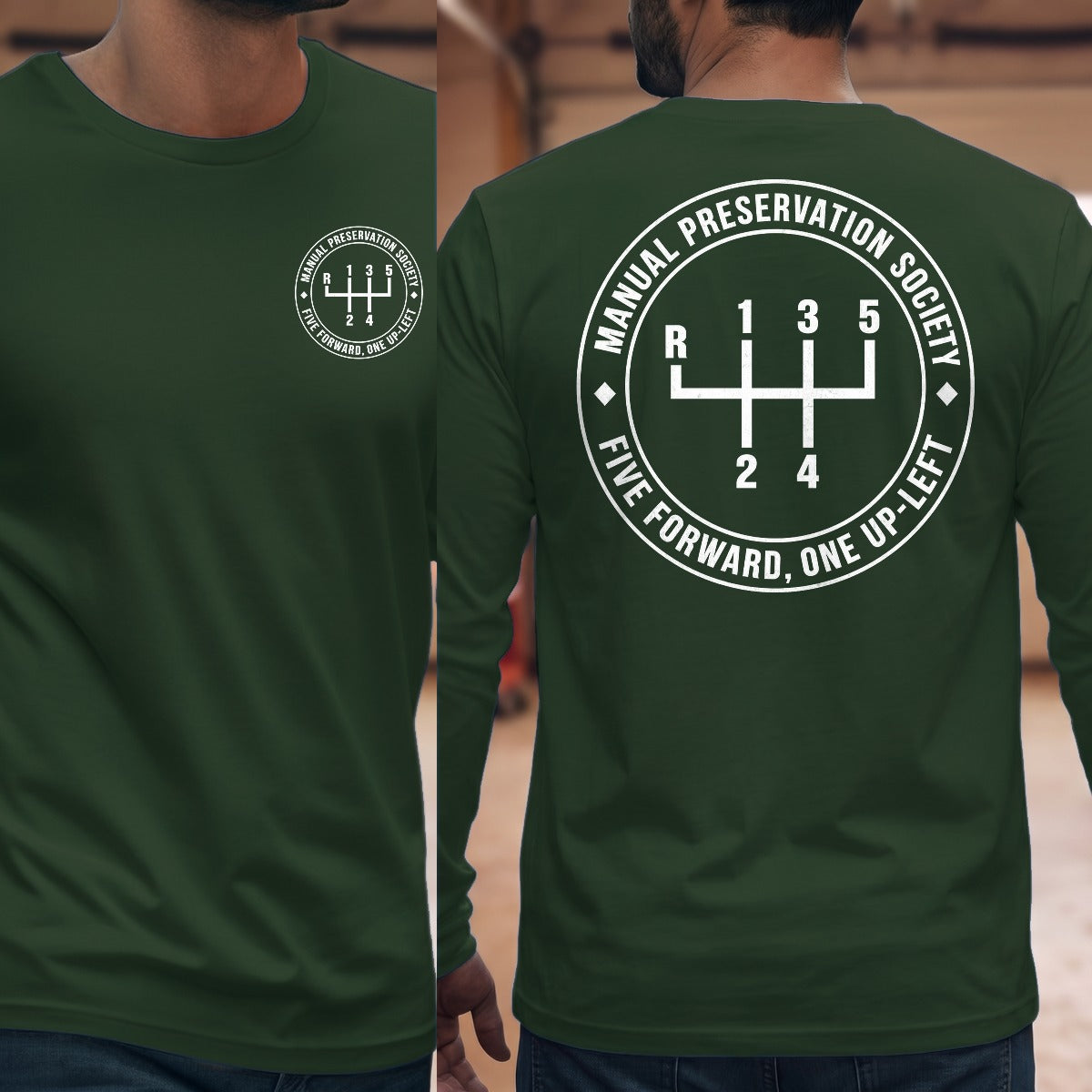 Forest Green | Front & Back
