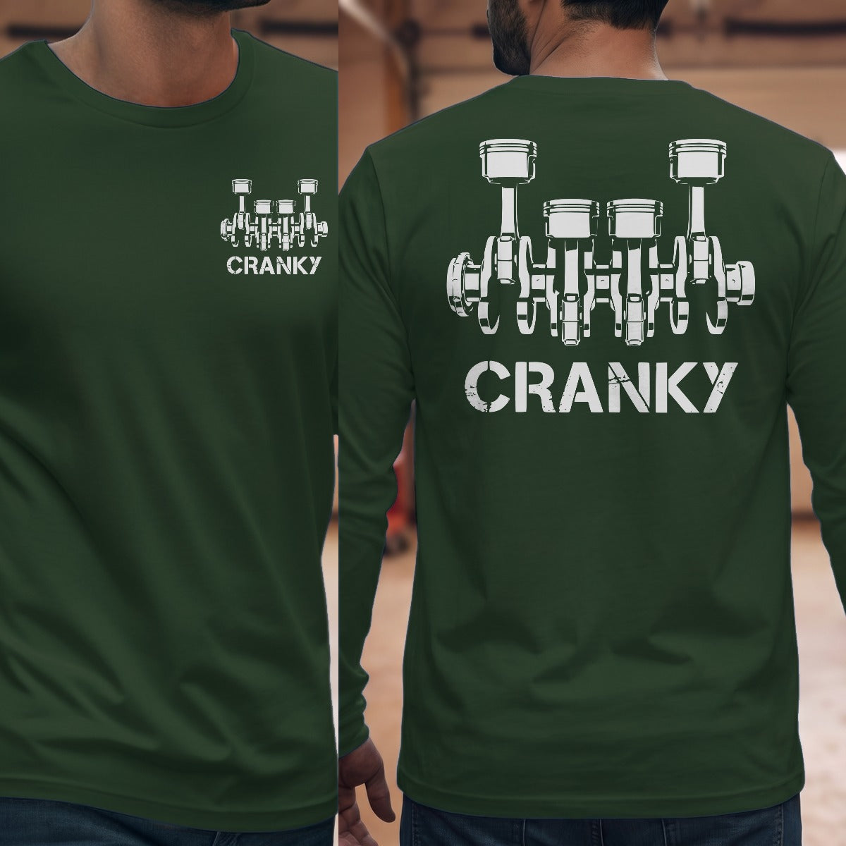 Forest Green | Front & Back