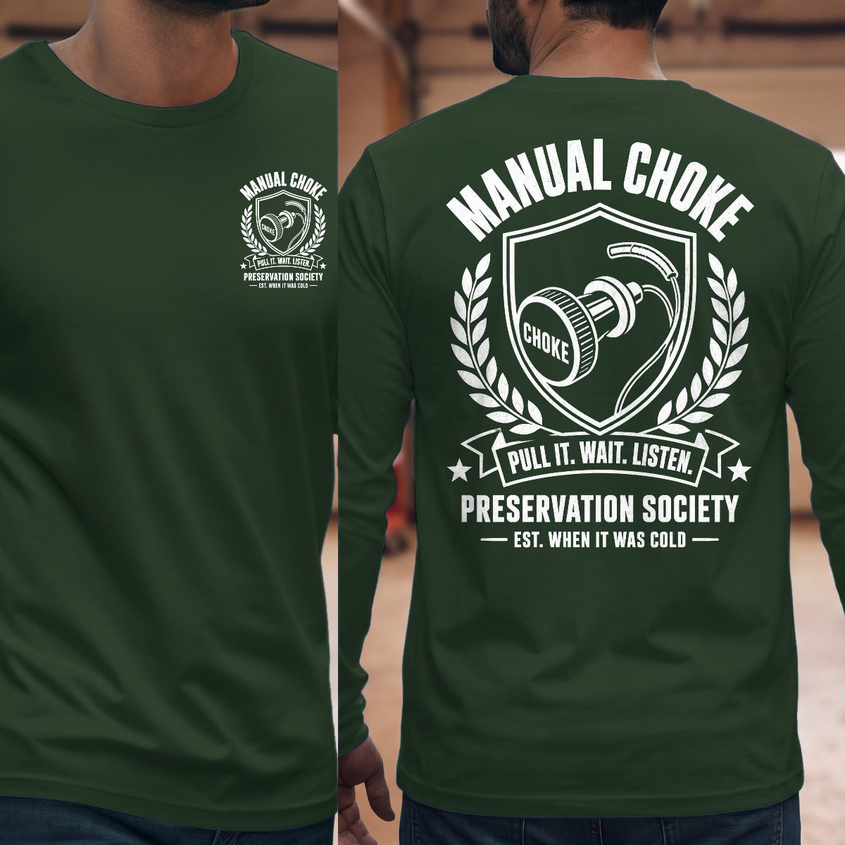 Forest Green | Front & Back