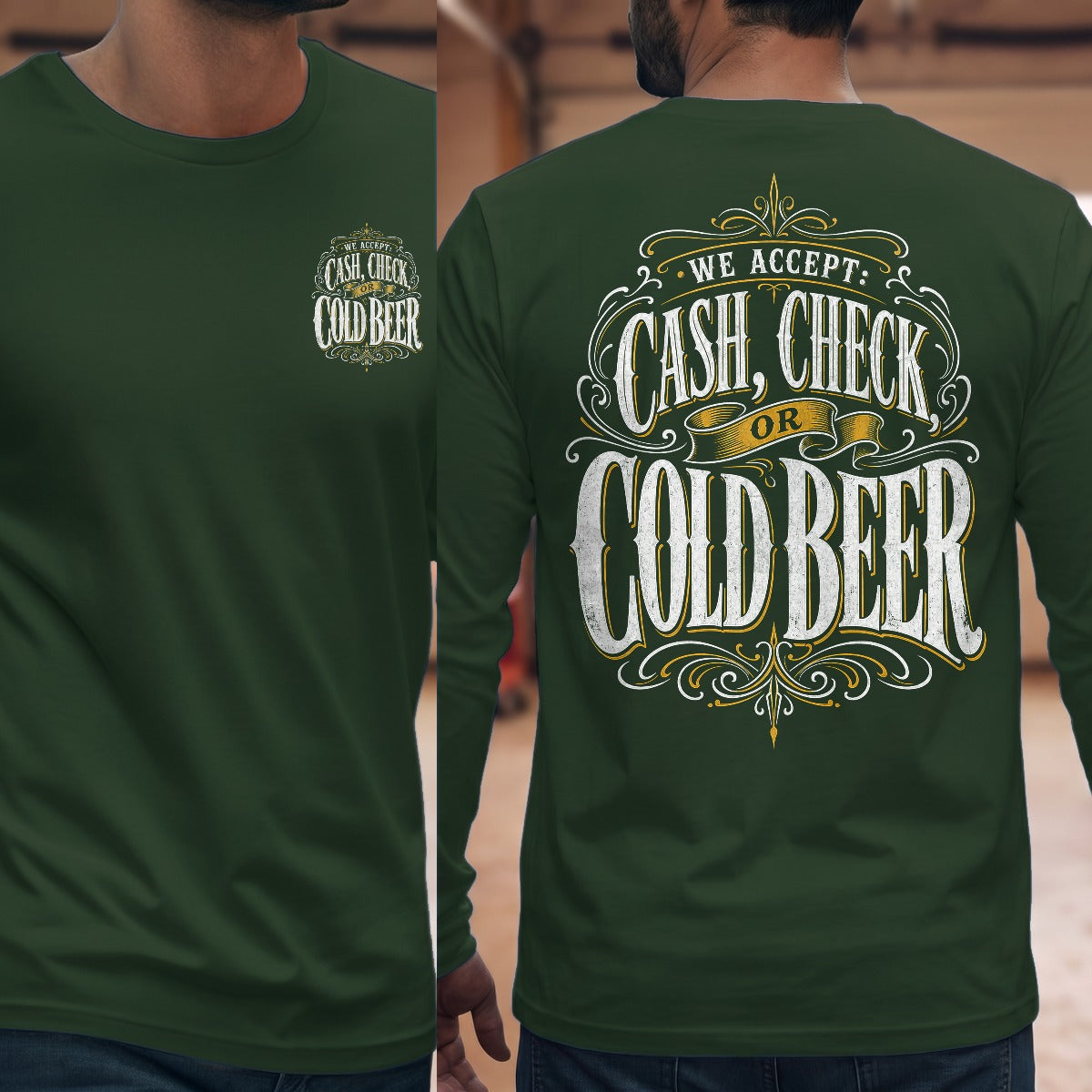 Forest Green | Front & Back