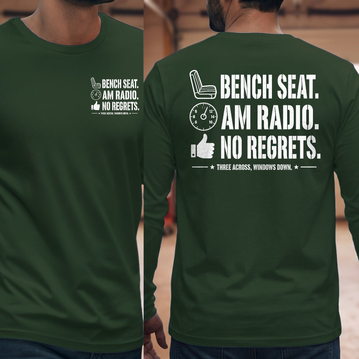 Forest Green | Front & Back