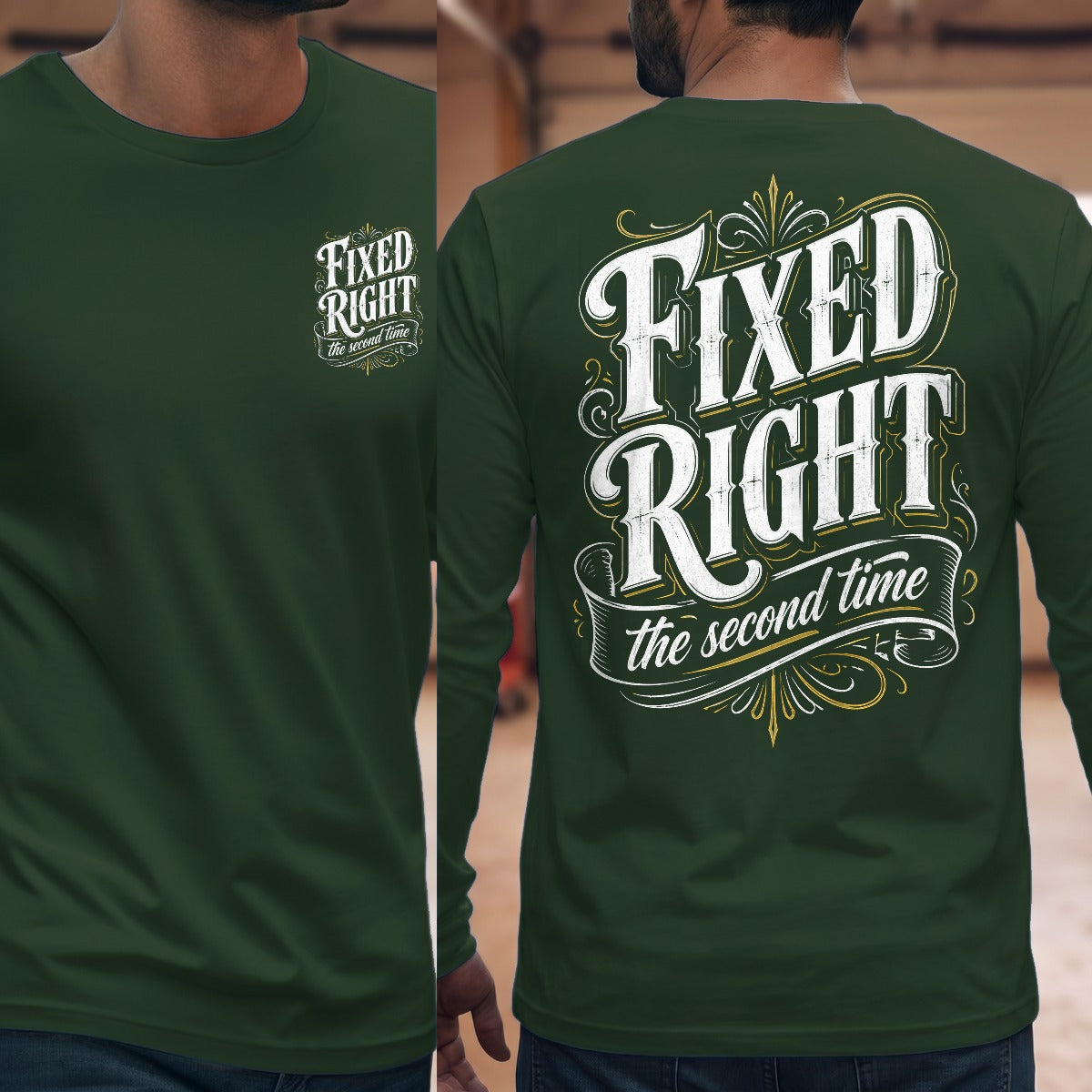 Forest Green | Front & Back
