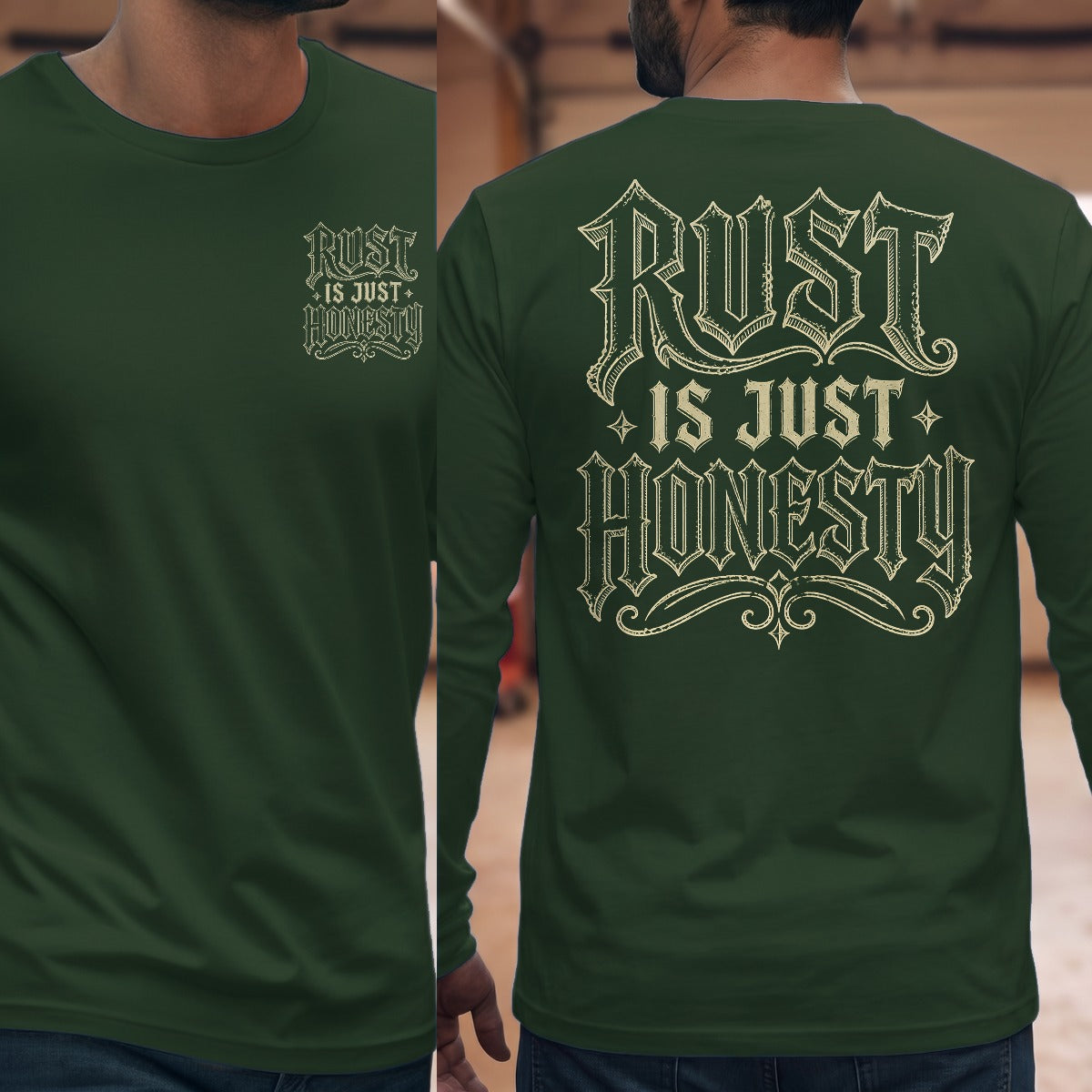 Forest Green | Front & Back