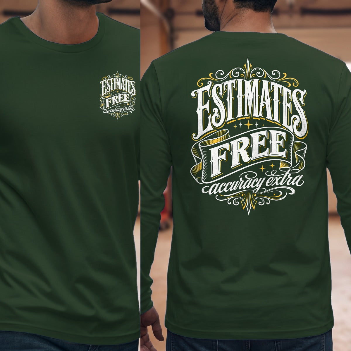 Forest Green | Front & Back