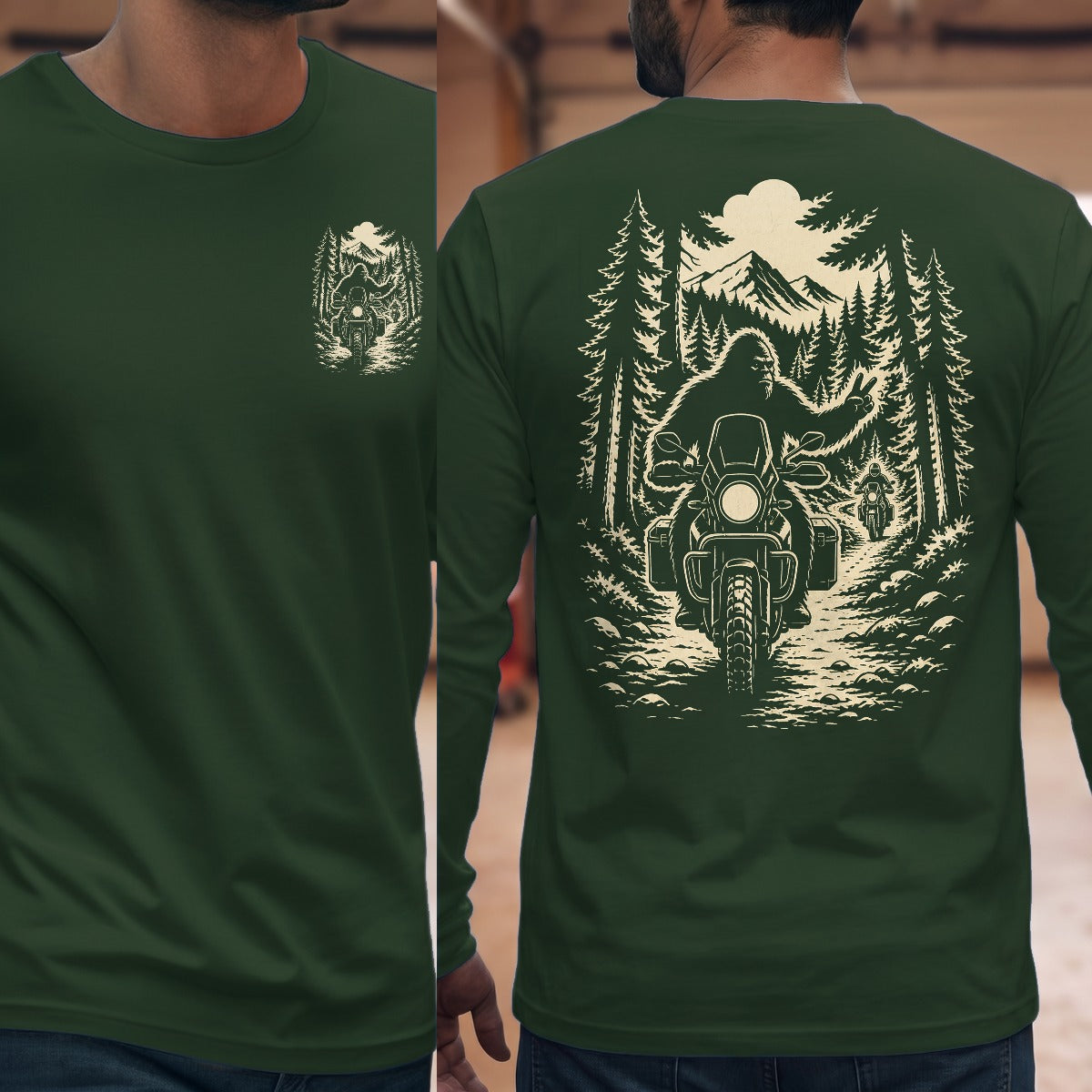 Forest Green | Front & Back