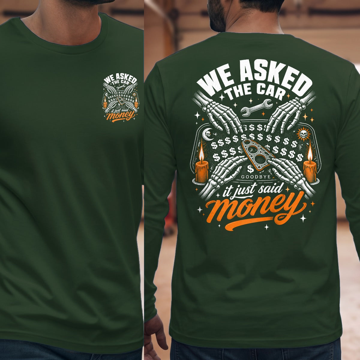 Forest Green | Front & Back