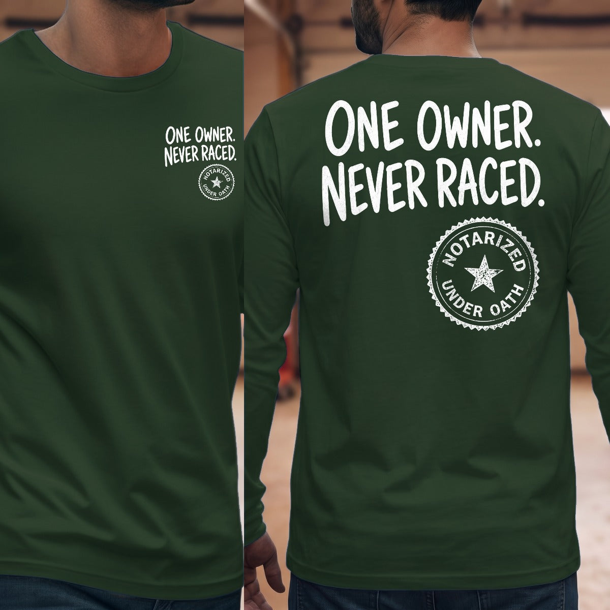 Forest Green | Front & Back