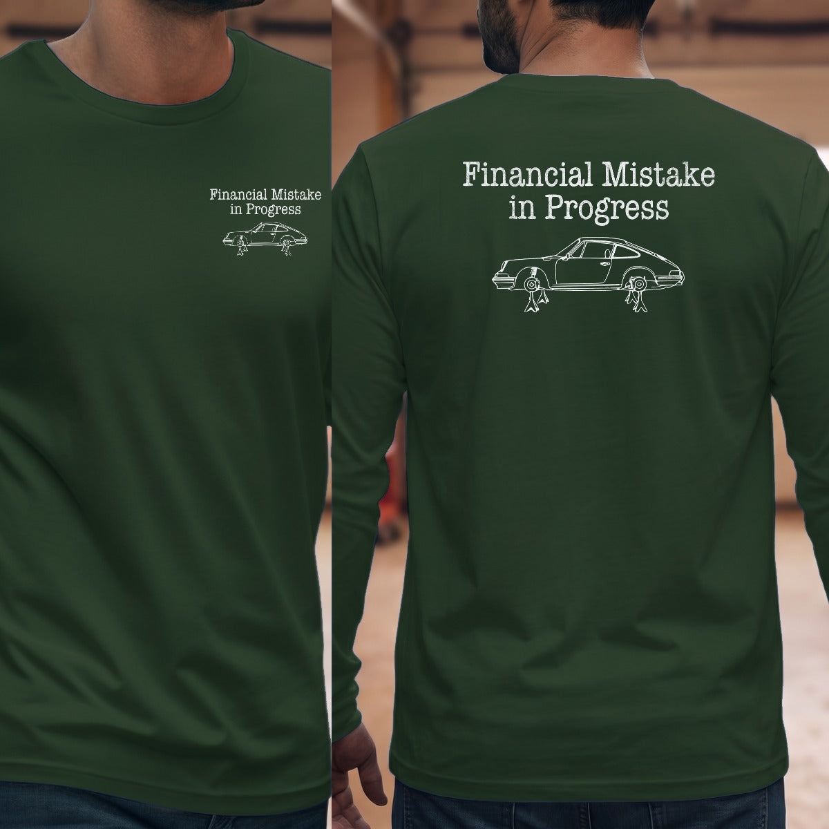 Forest Green | Left Chest + Back