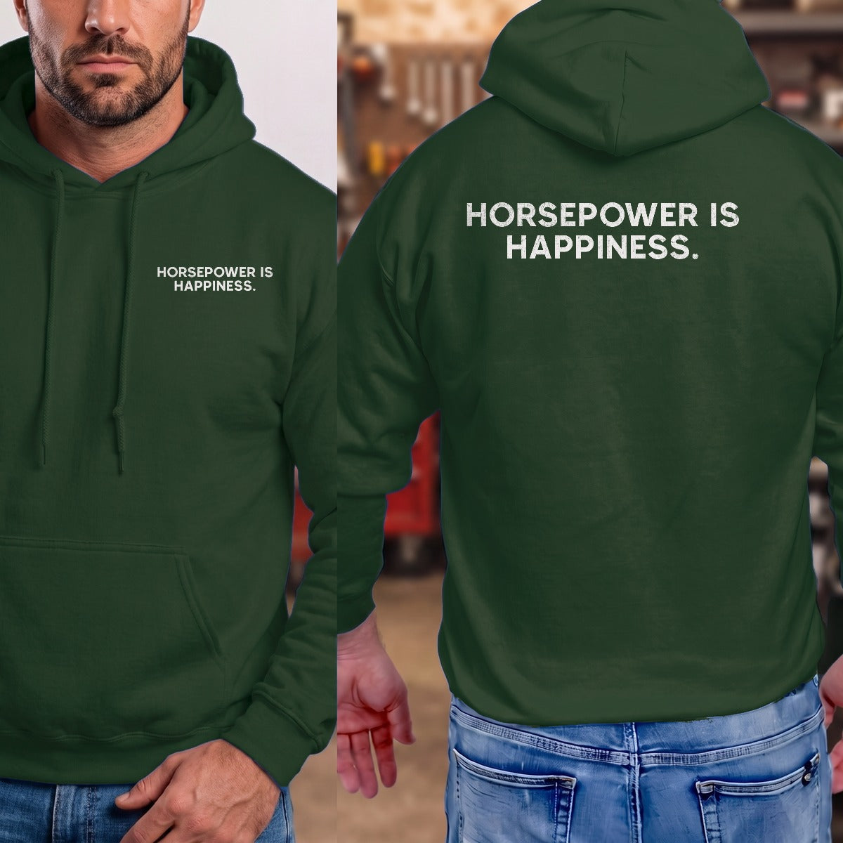 Forest Green | Front & Back