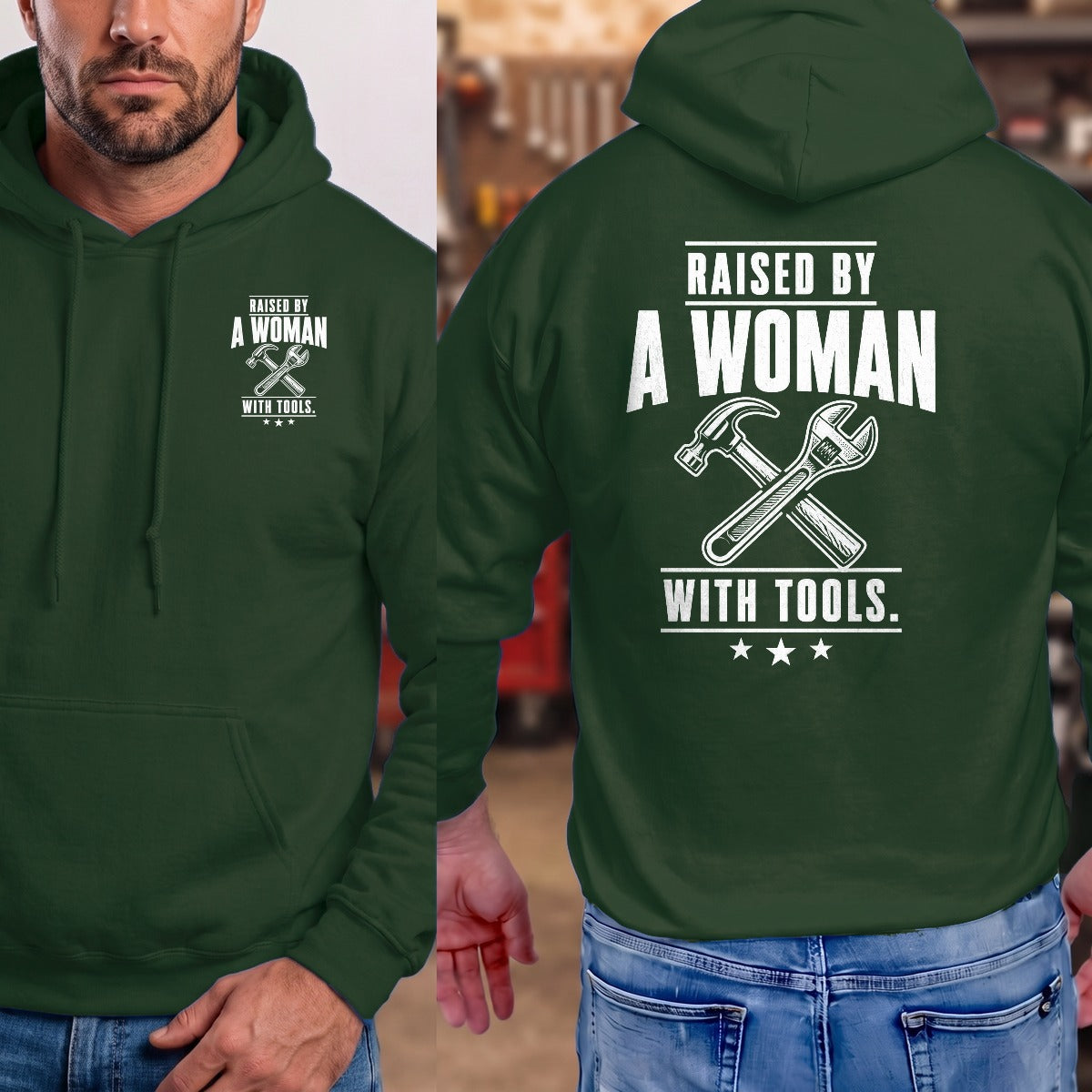 Forest Green | Front & Back