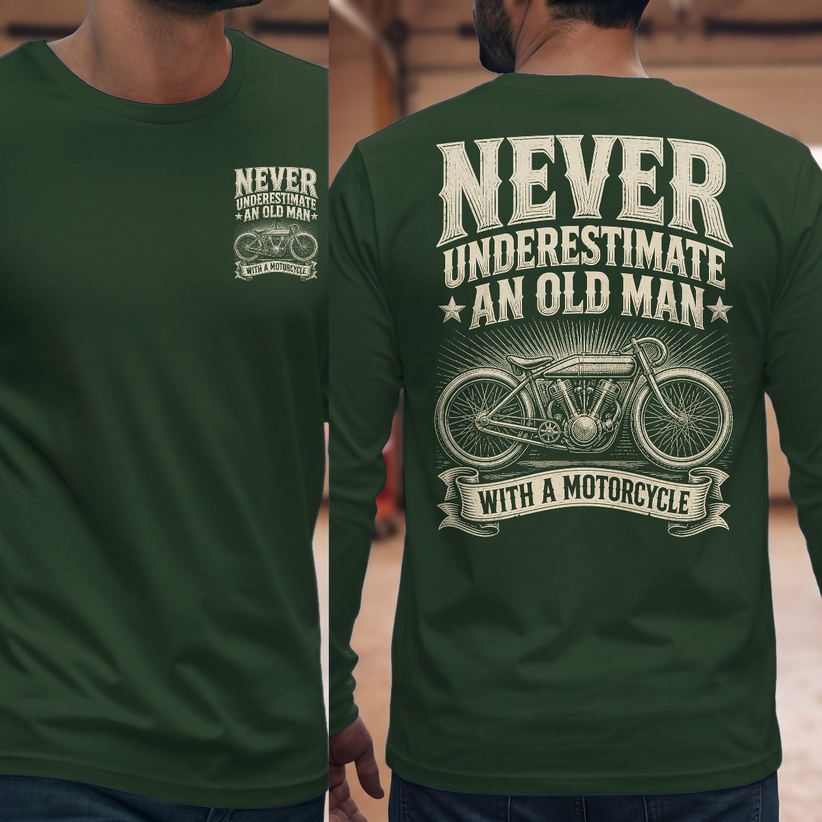 Forest Green | Front & Back