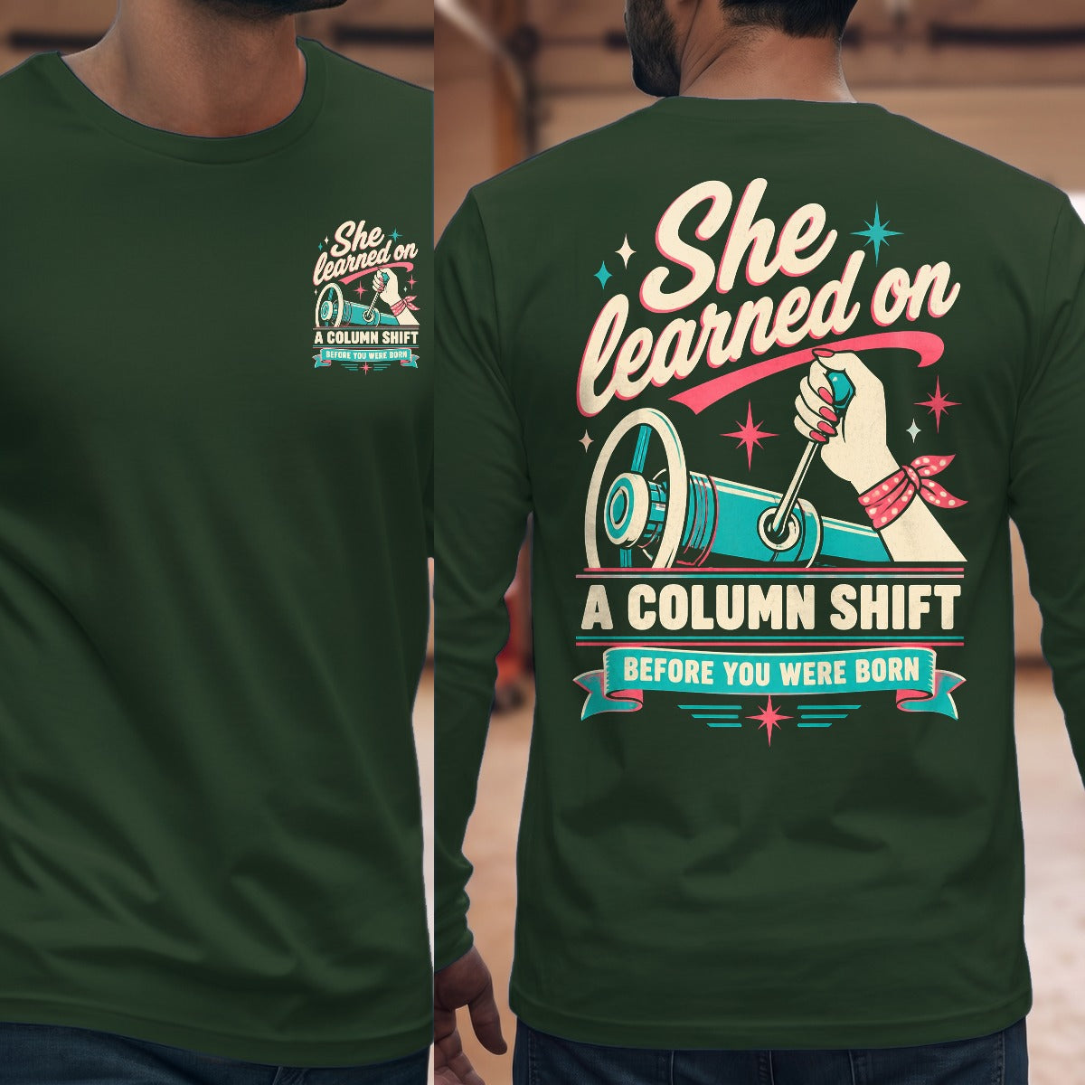 Forest Green | Front & Back