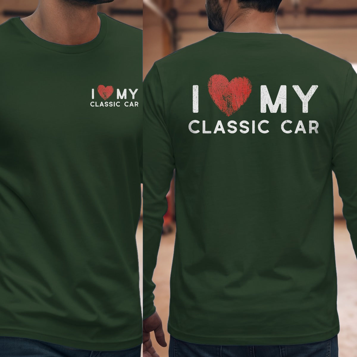 Forest Green | Front & Back