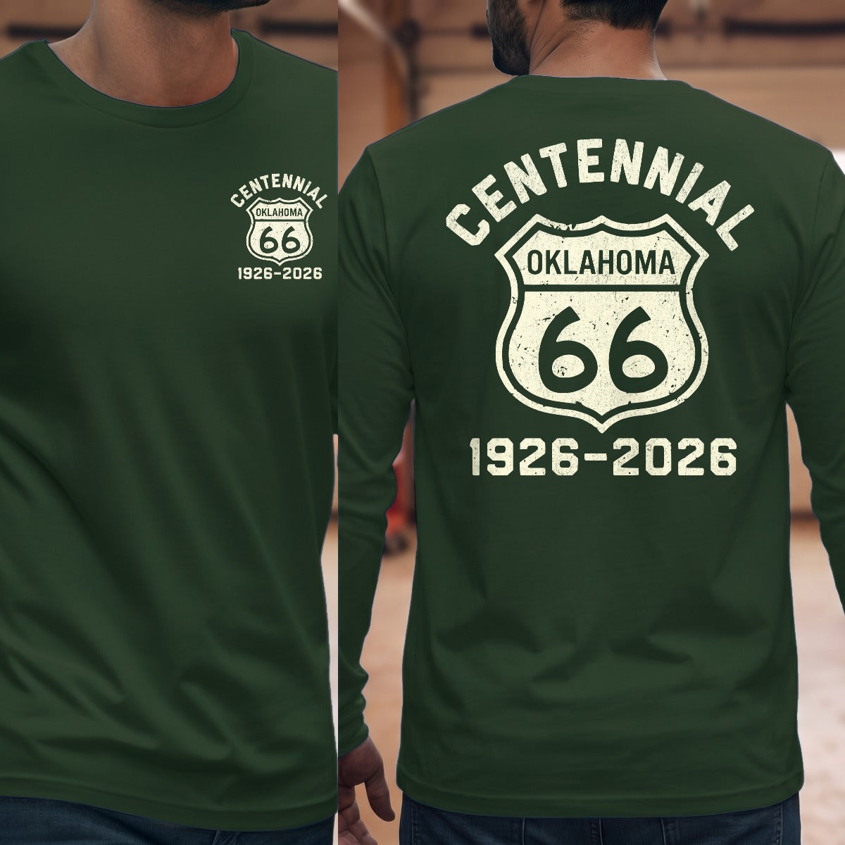 Forest Green | Front & Back