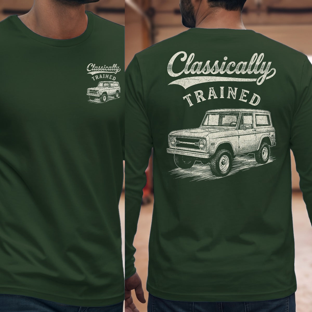 Forest Green | Front & Back