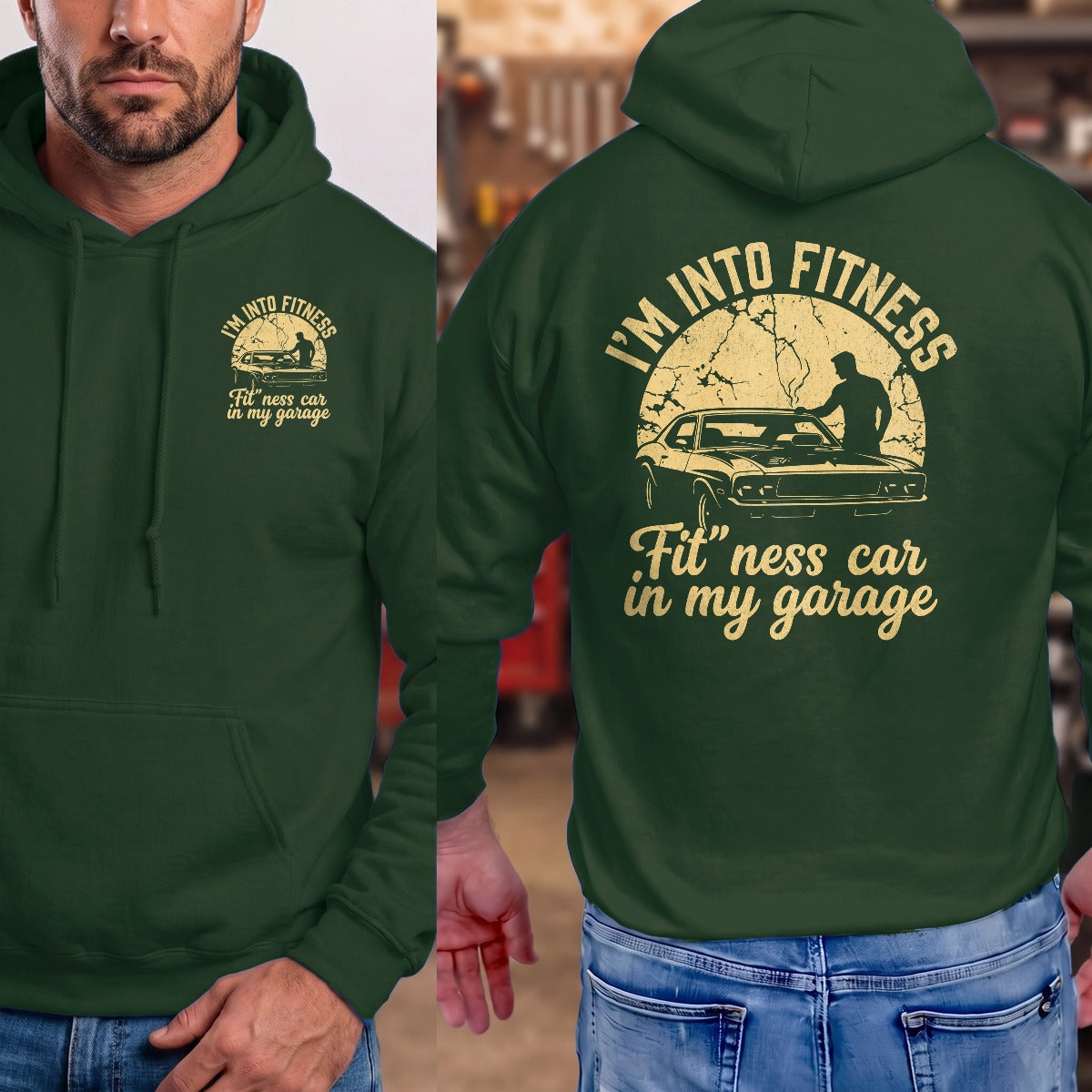Forest Green | Front & Back