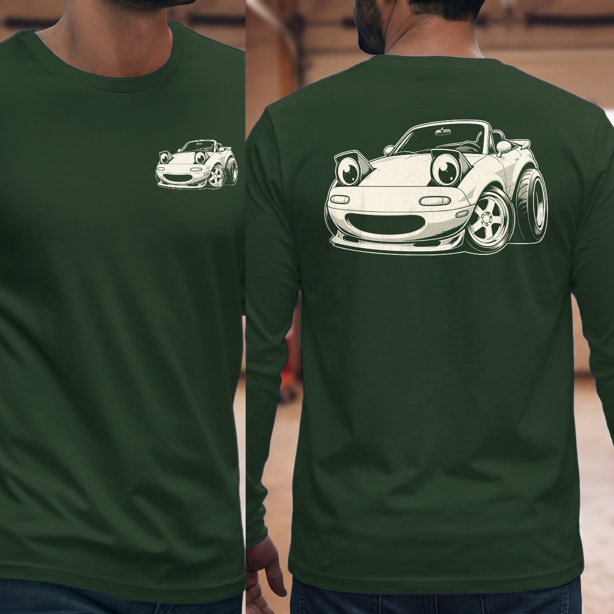 Forest Green | Front & Back