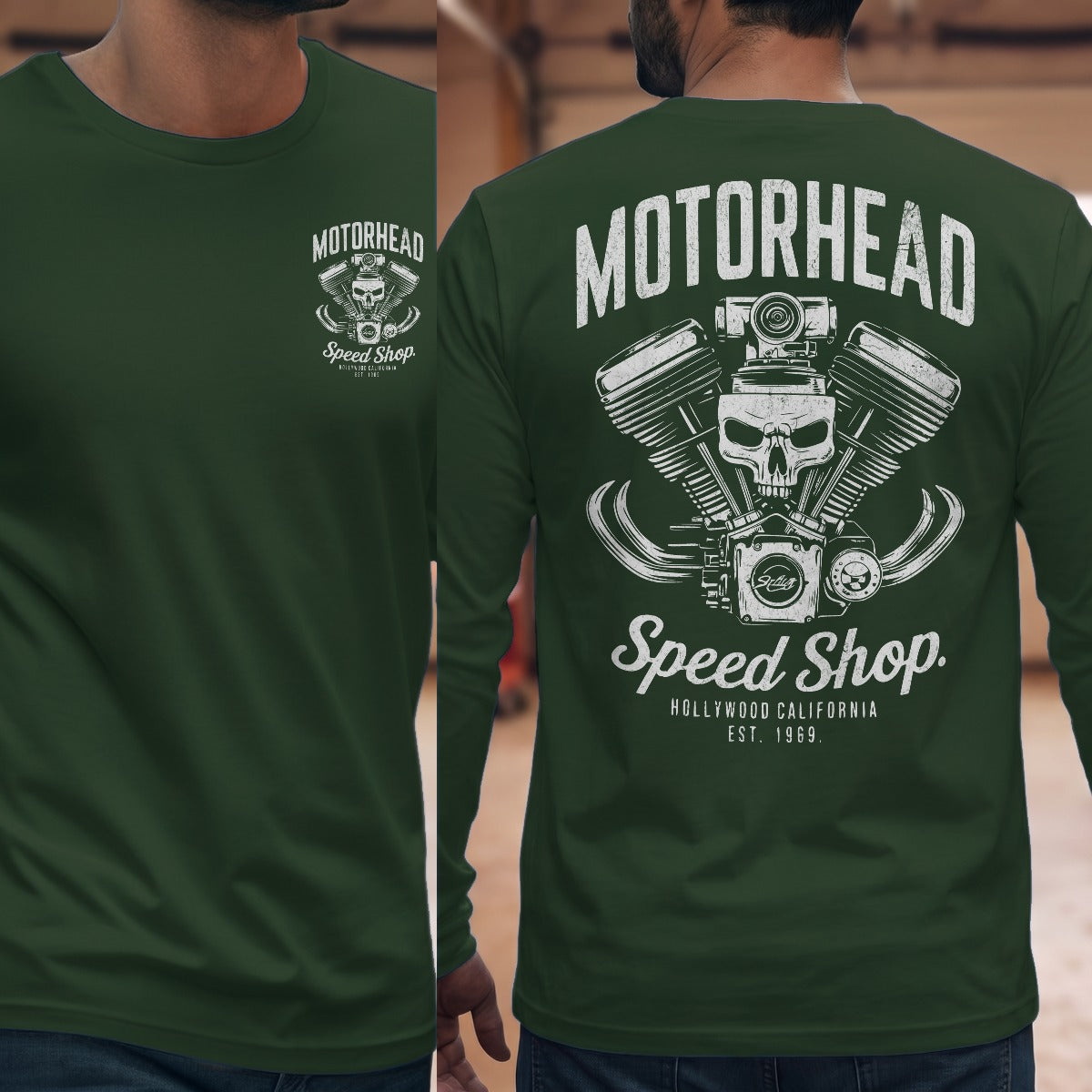 Forest Green | Front & Back