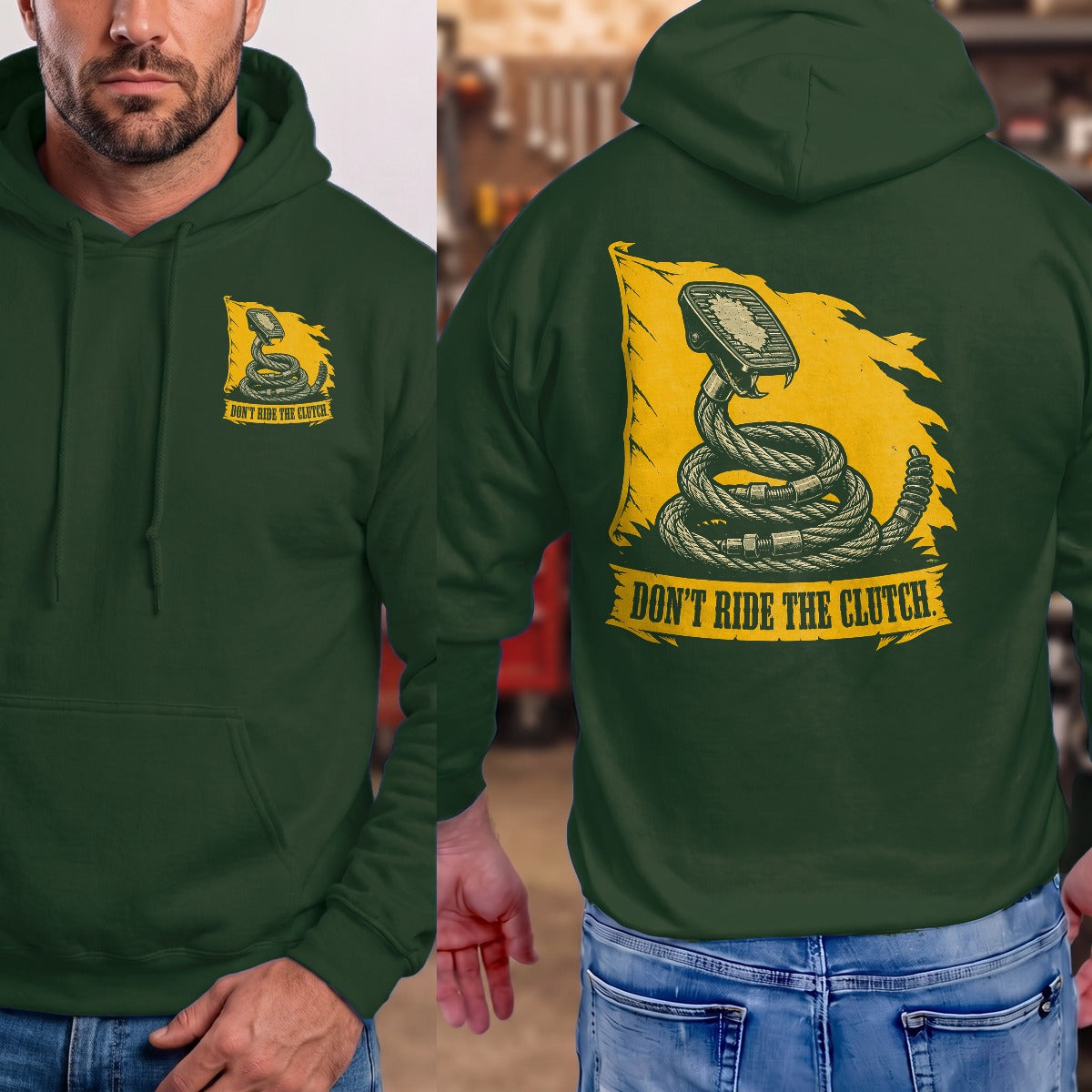 Forest Green | Front & Back