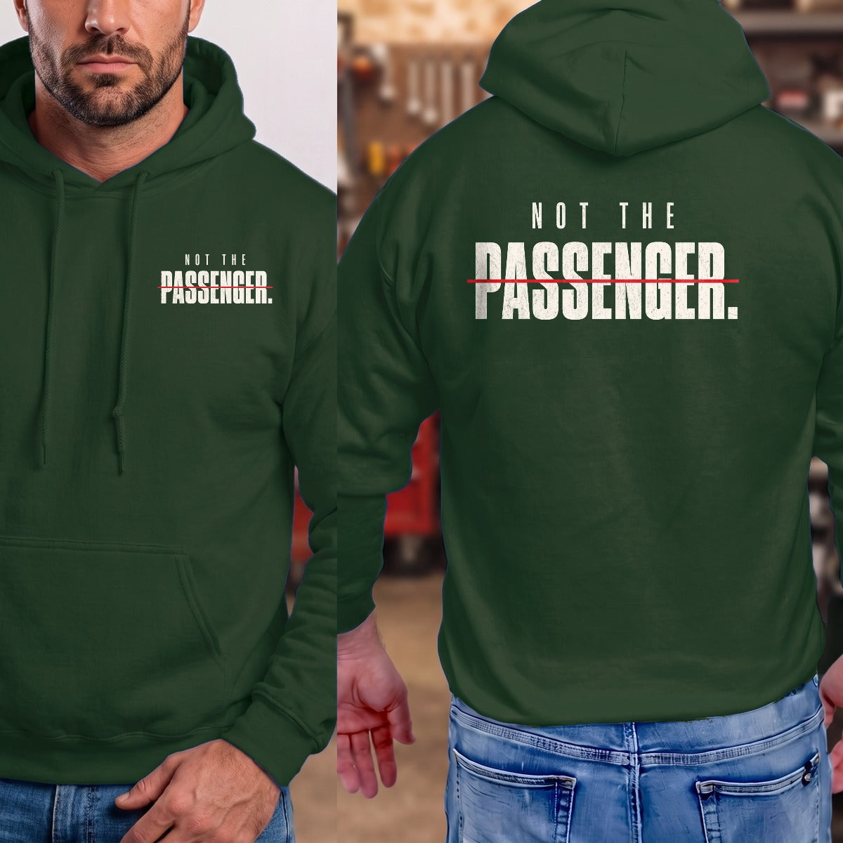 Forest Green | Front & Back