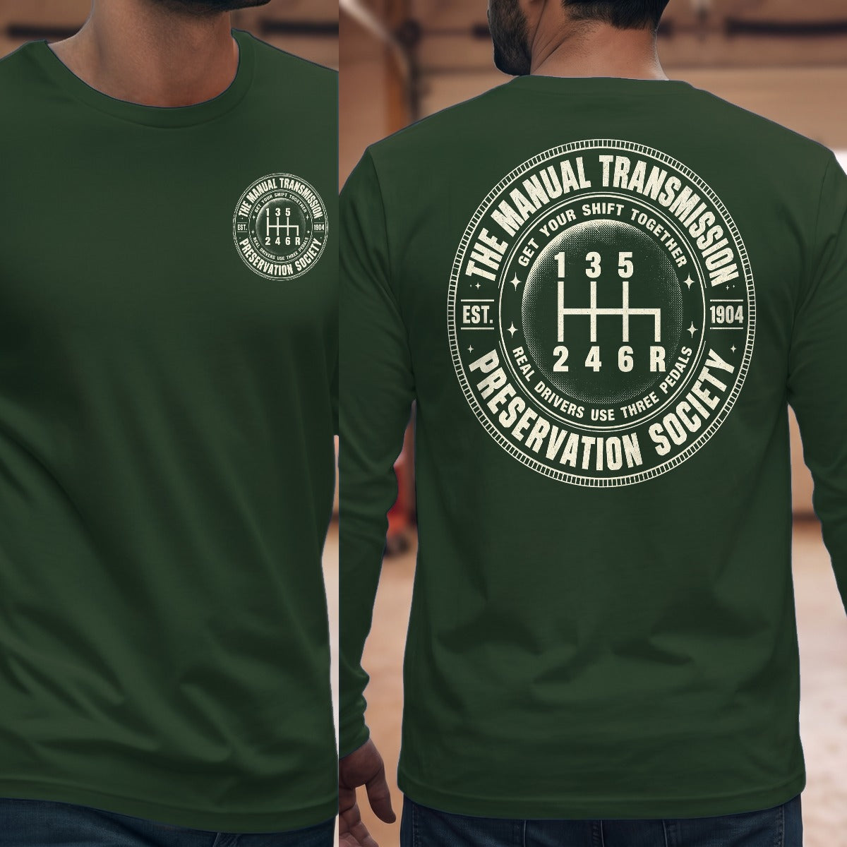 Forest Green | Front & Back