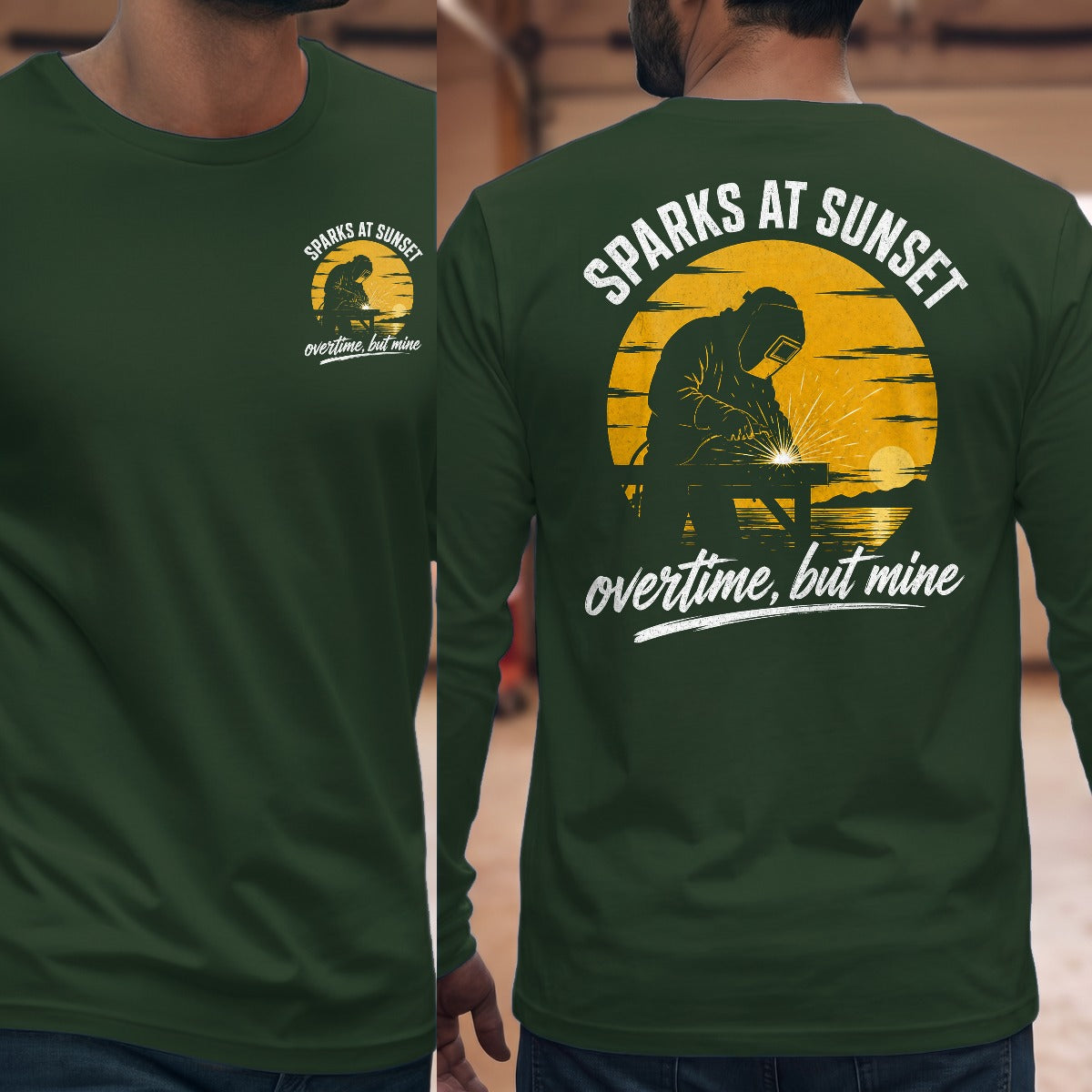 Forest Green | Front & Back