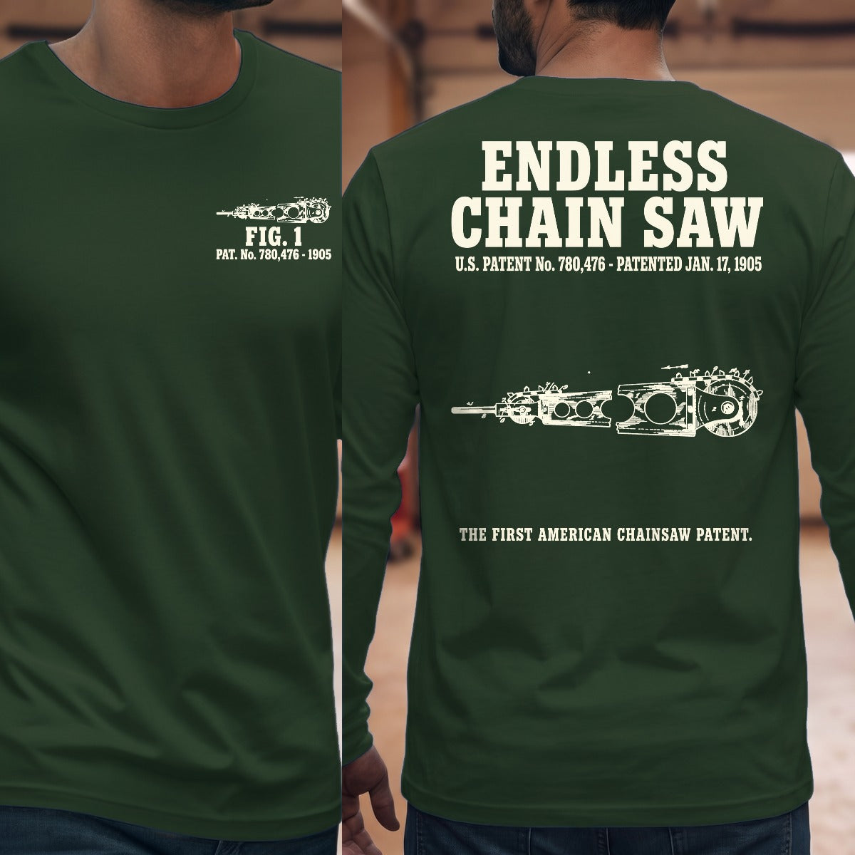 Forest Green | Front & Back