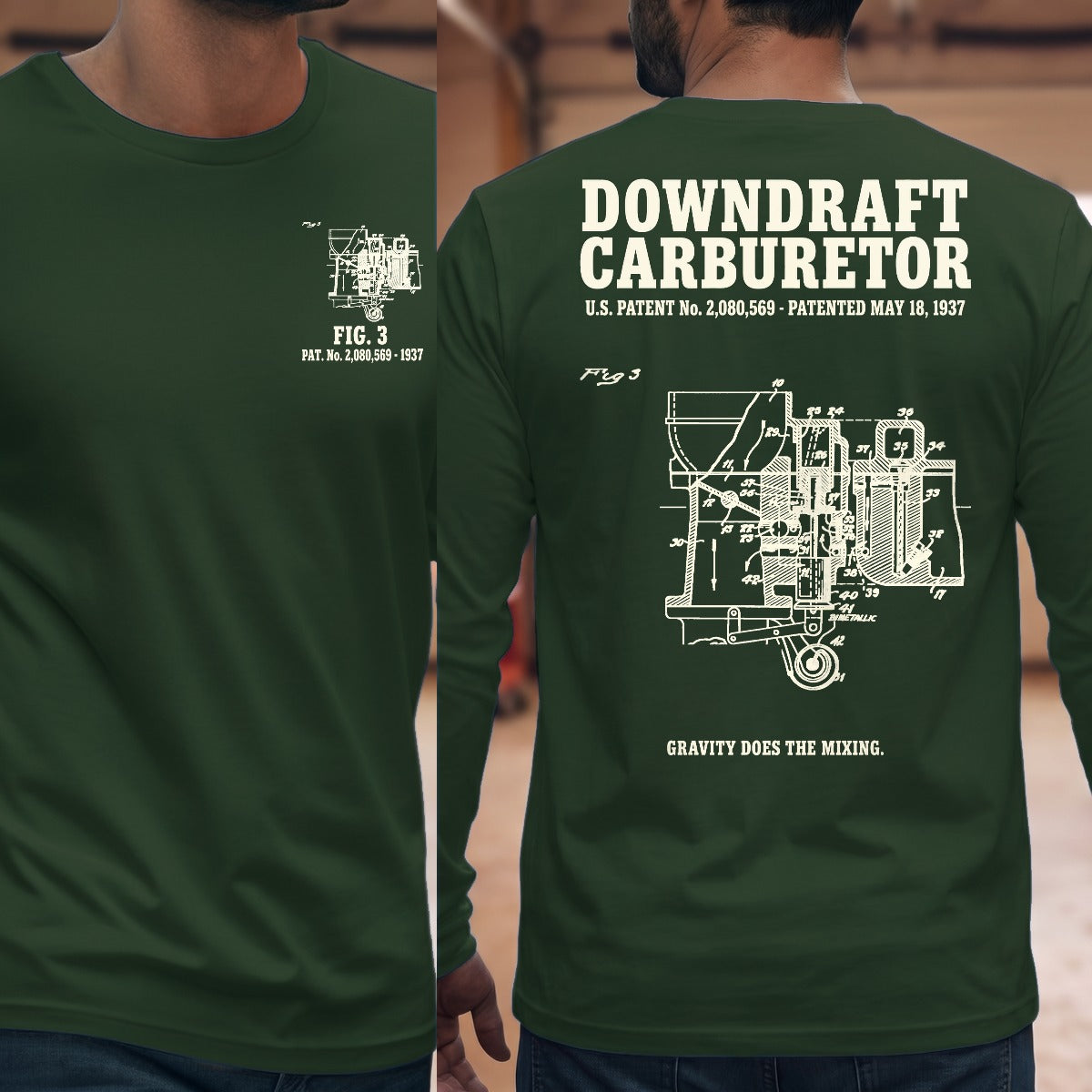 Forest Green | Front & Back
