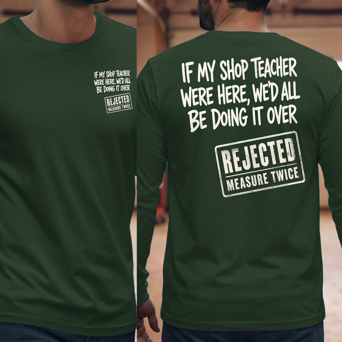 Forest Green | Front & Back