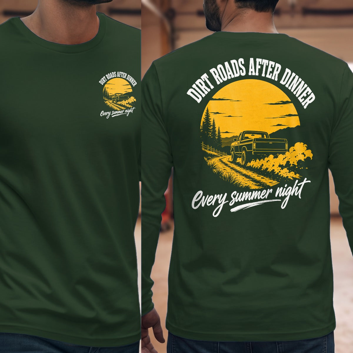 Forest Green | Front & Back