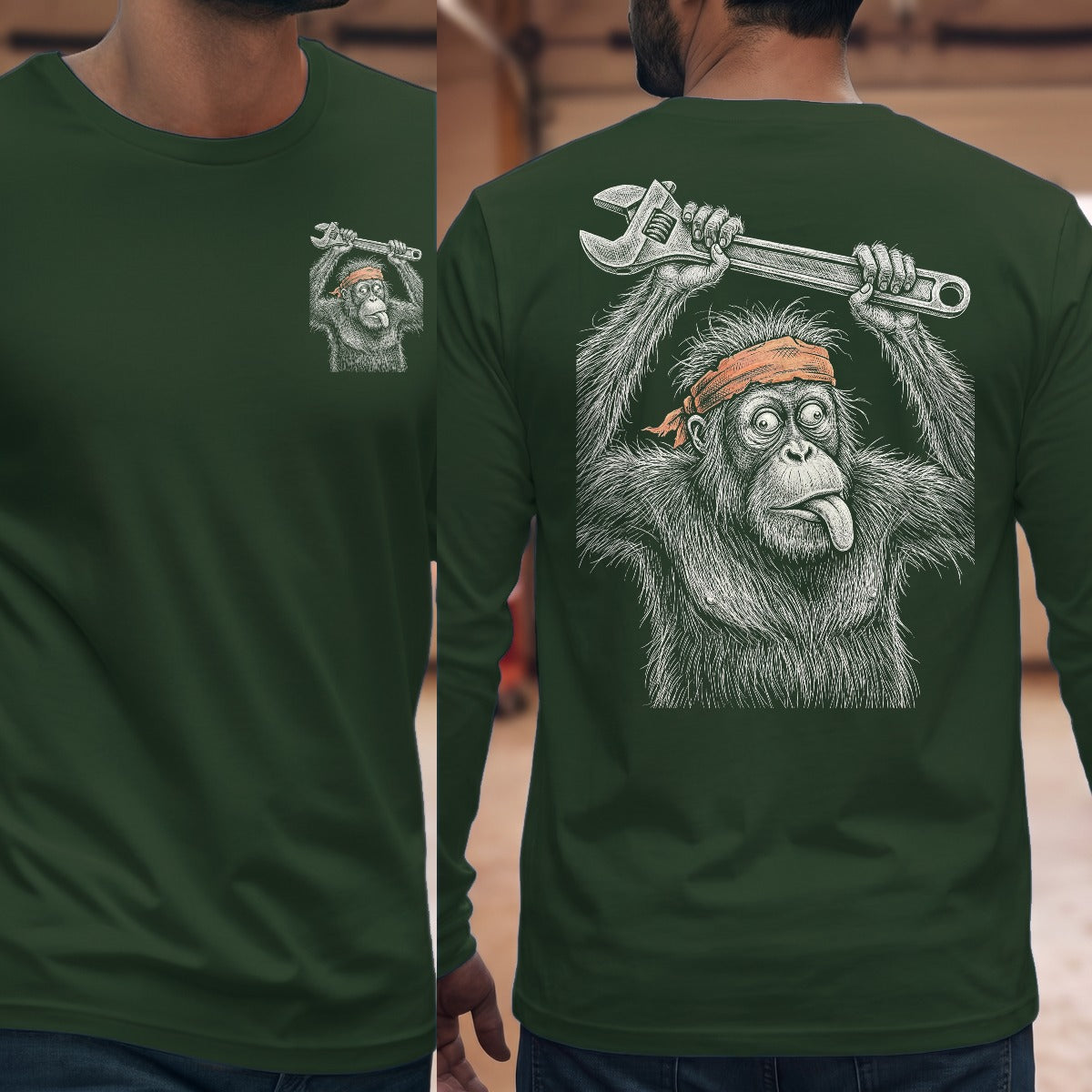 Forest Green | Front & Back