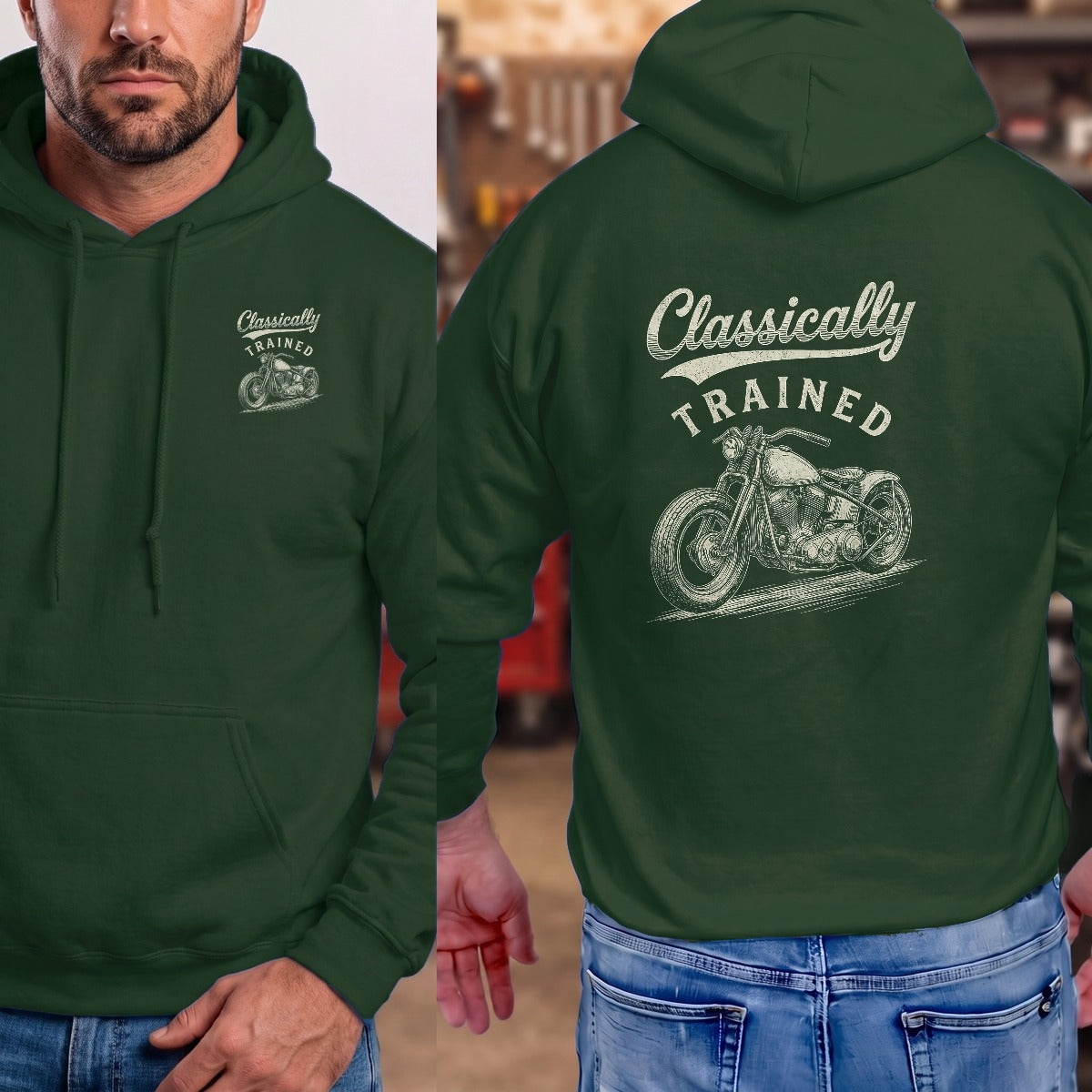 Forest Green | Front & Back