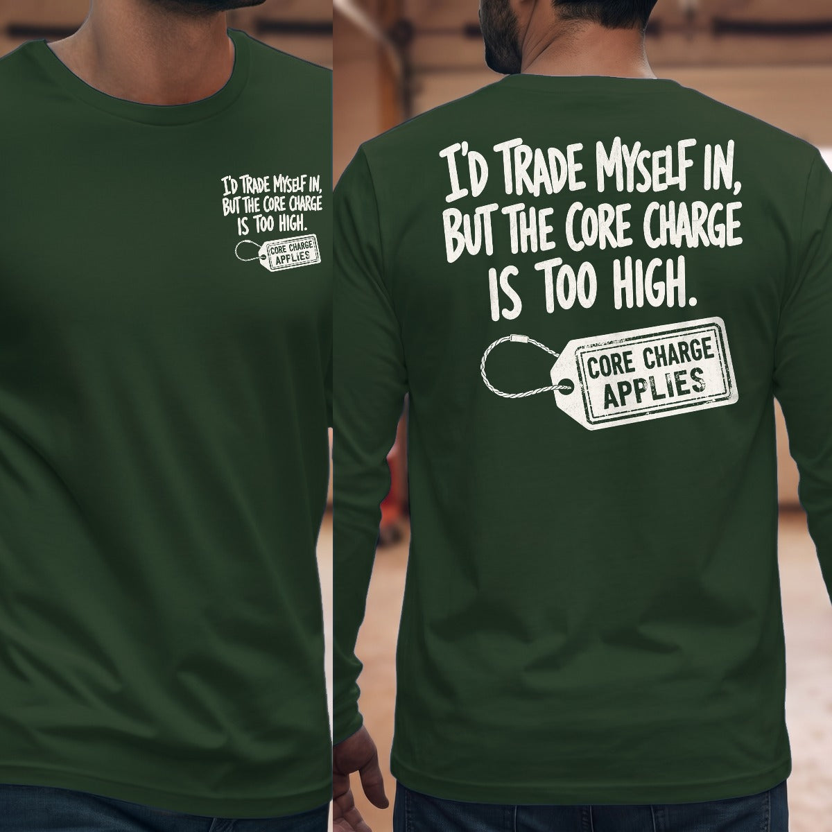 Forest Green | Front & Back