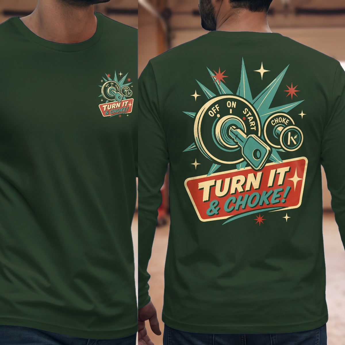 Forest Green | Front & Back