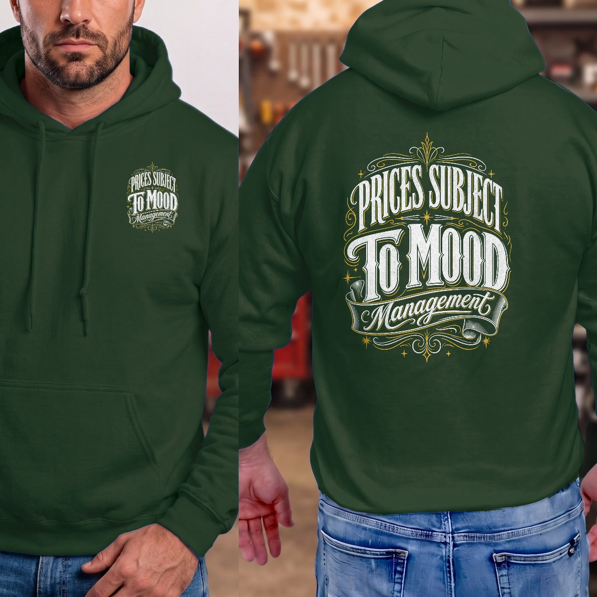 Forest Green | Front & Back